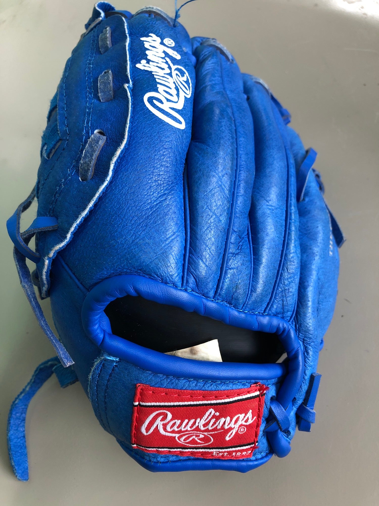 Used Rawlings Highlight Series Left Hand Throw Infield Baseball Glove 9