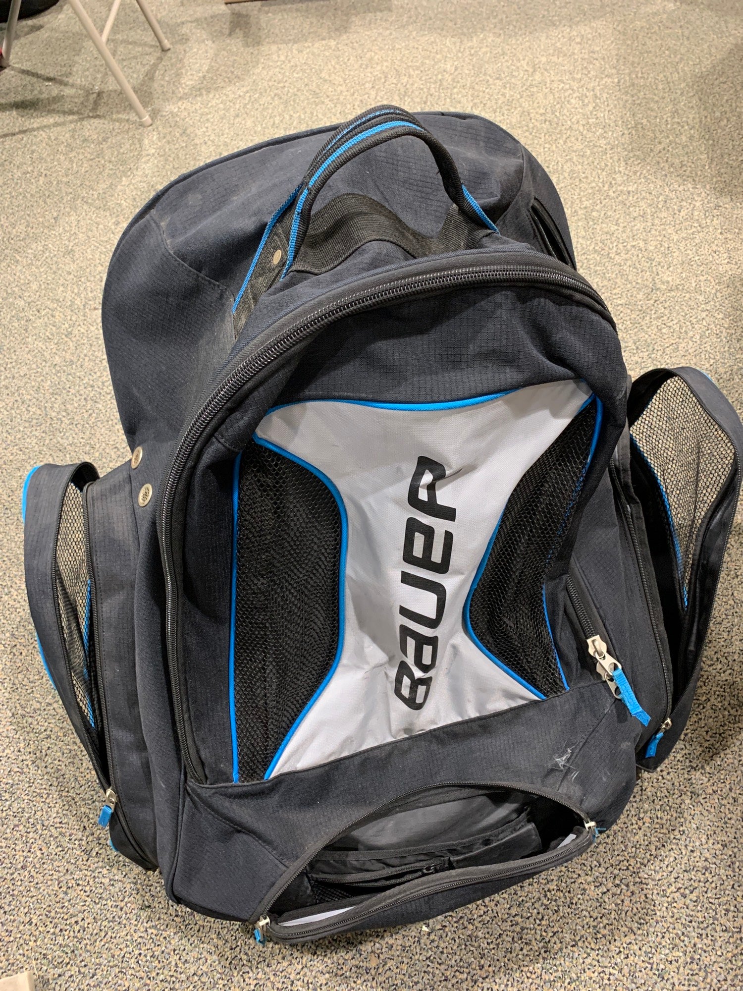 Bauer Wheeled Hockey Backpack SidelineSwap
