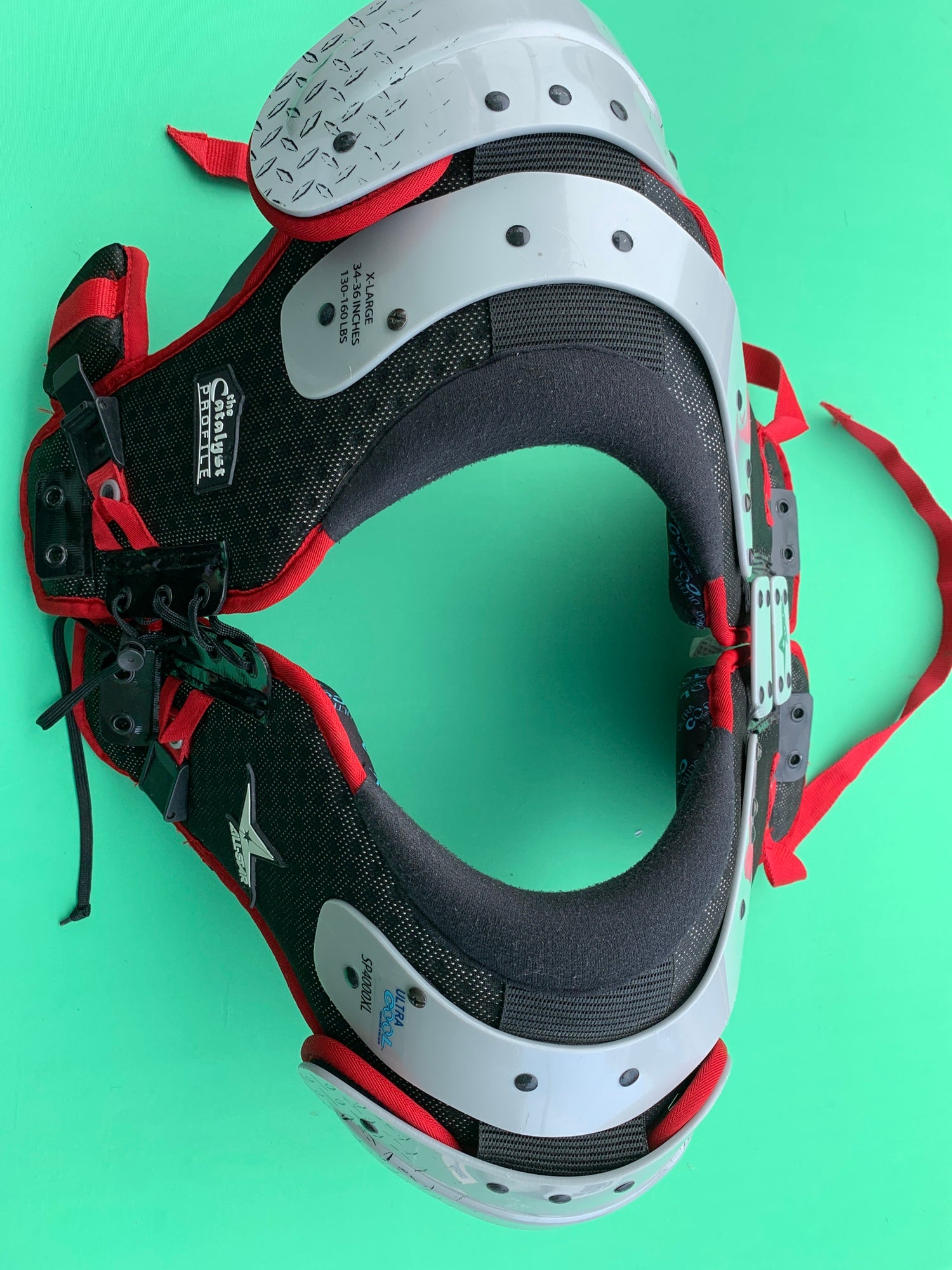 Used Extra Large AllStar Catalyst Shoulder Pads SidelineSwap