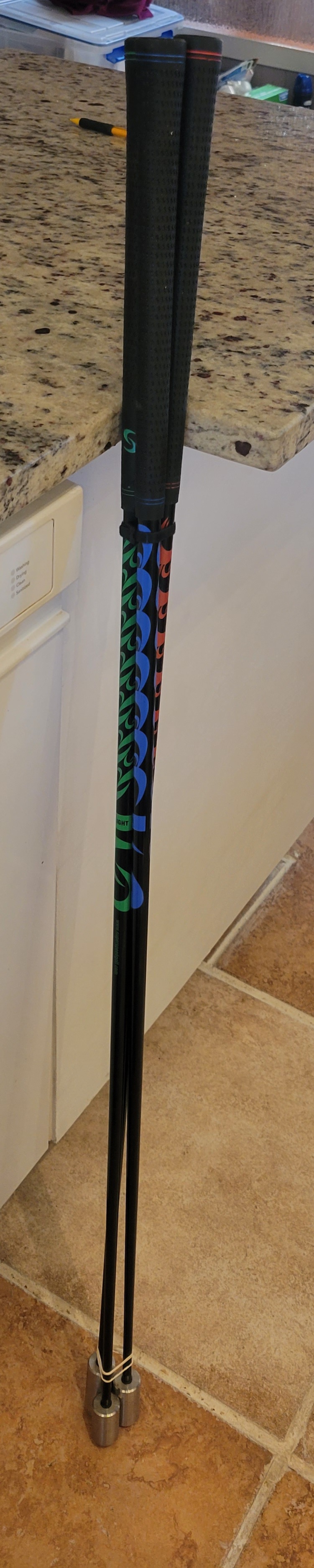 Used men's SuperSpeed golf speed training clubs (3) SidelineSwap