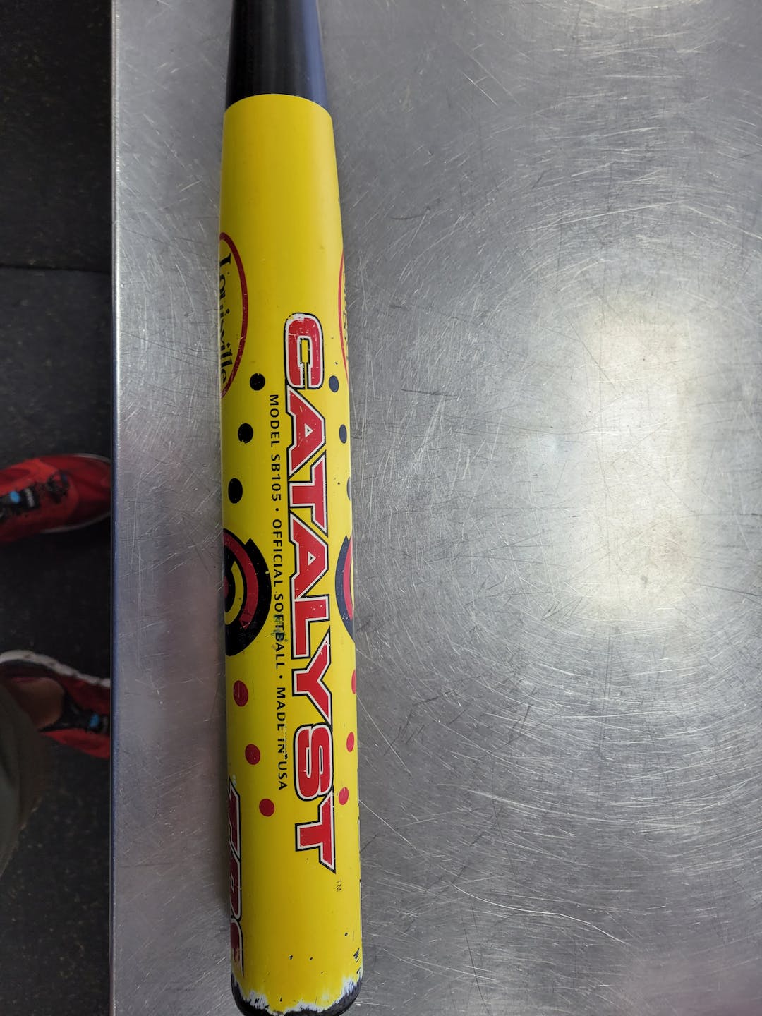 Used Louisville Slugger Catalyst Yellow 34