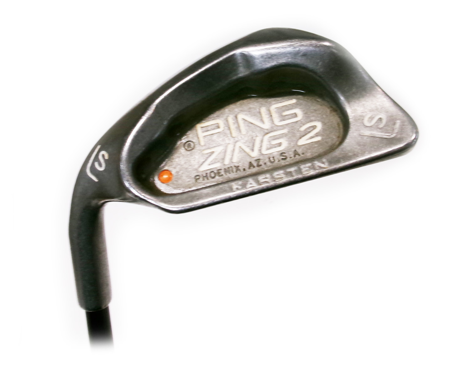 LH Ping Zing 2 LS Wedge Orange Dot Graphite Aldila Ping 350 Series