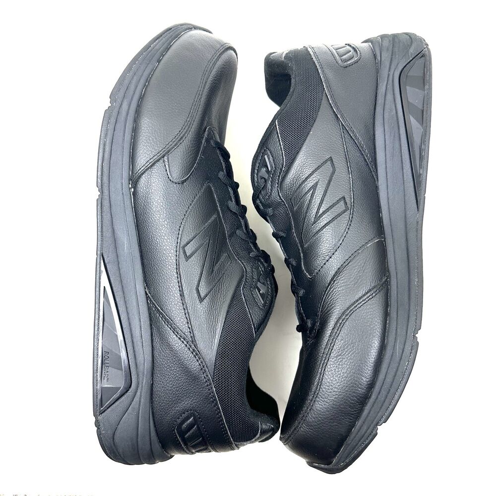 New Balance 928v3 Men's Sneakers Shoes Black Leather Size 15 6E Extra Wide SidelineSwap