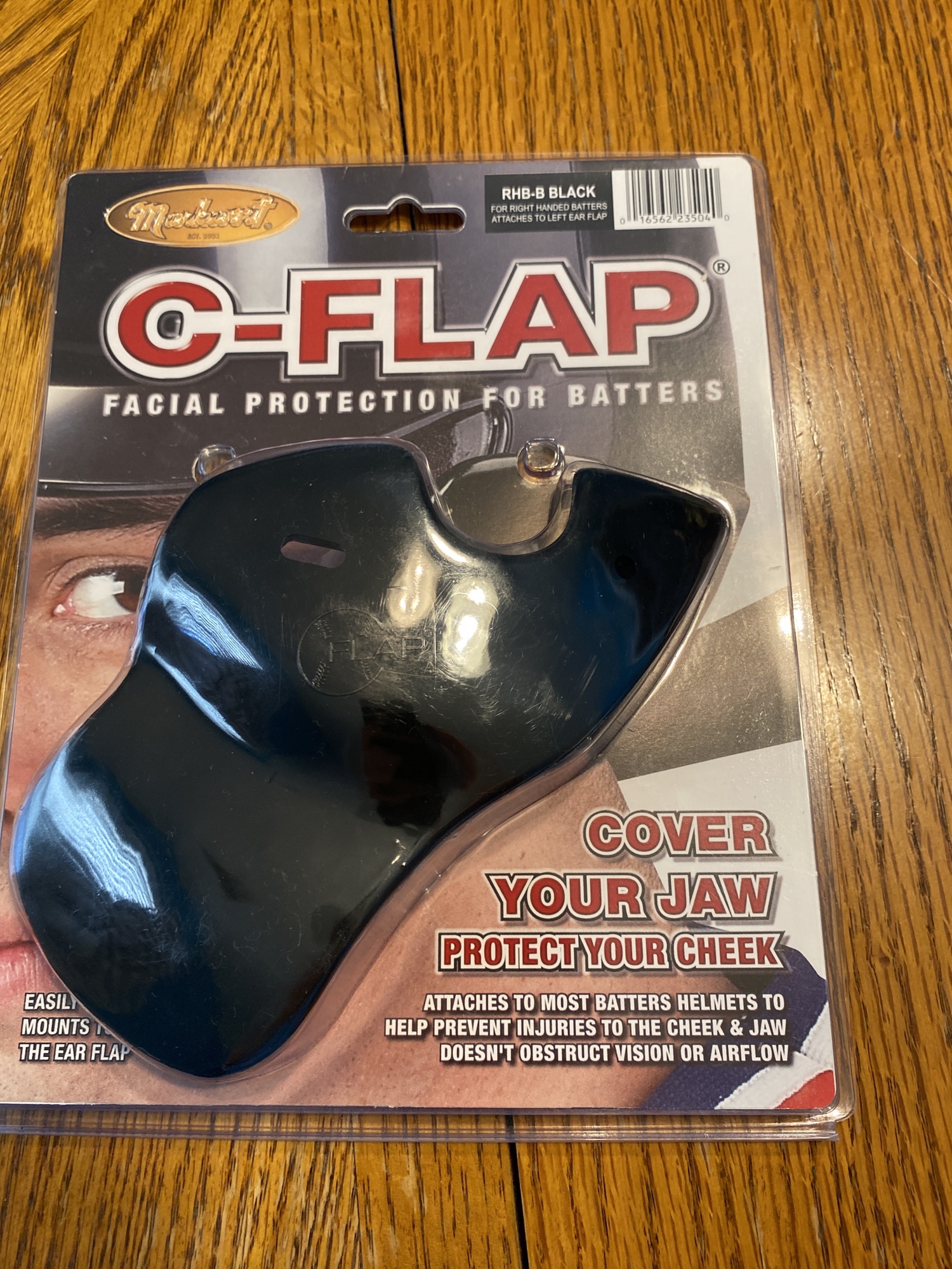 C flap For Batting Helmet SidelineSwap