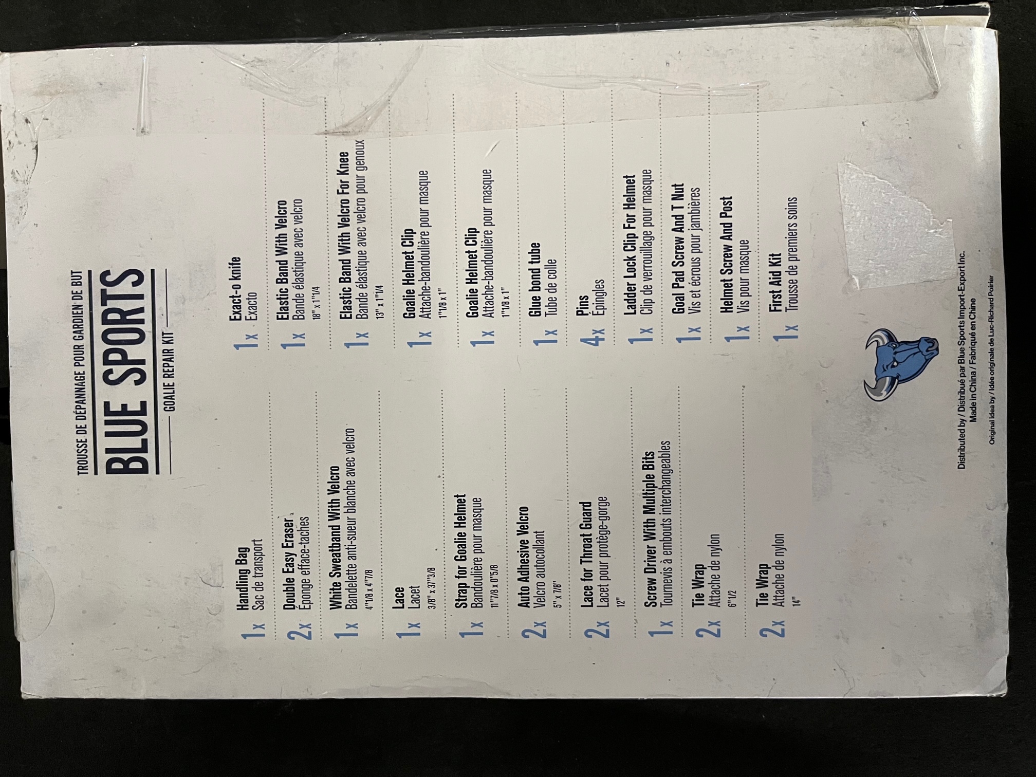 New Blue Sports Goalie Repair Kit SidelineSwap