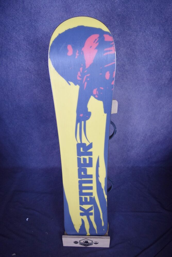 KEMPER SNOWBOARD SIZE 130 CM WITH LTD SMALL BINDINGS SidelineSwap