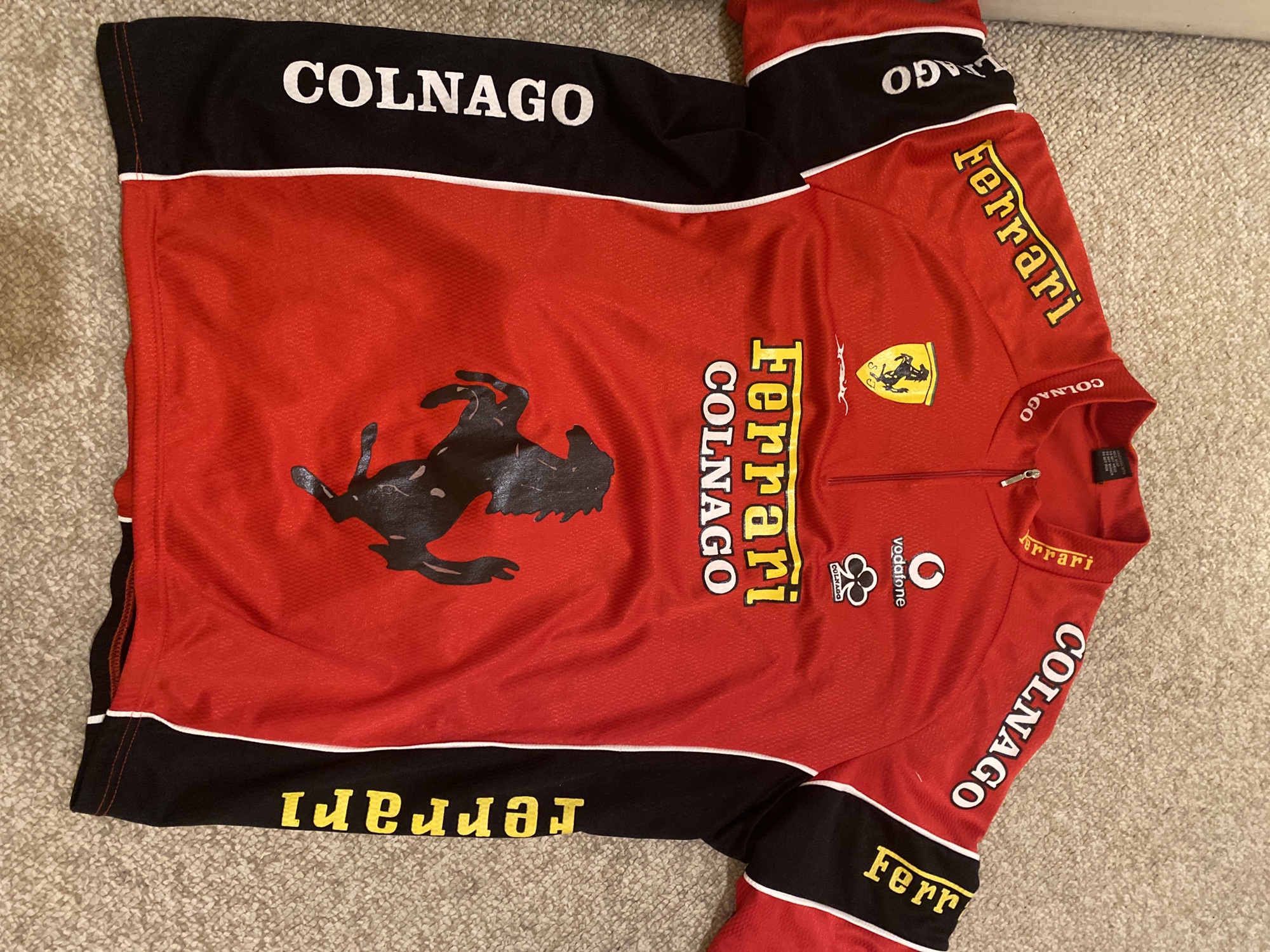 FERRARI Cycling Shirt SidelineSwap