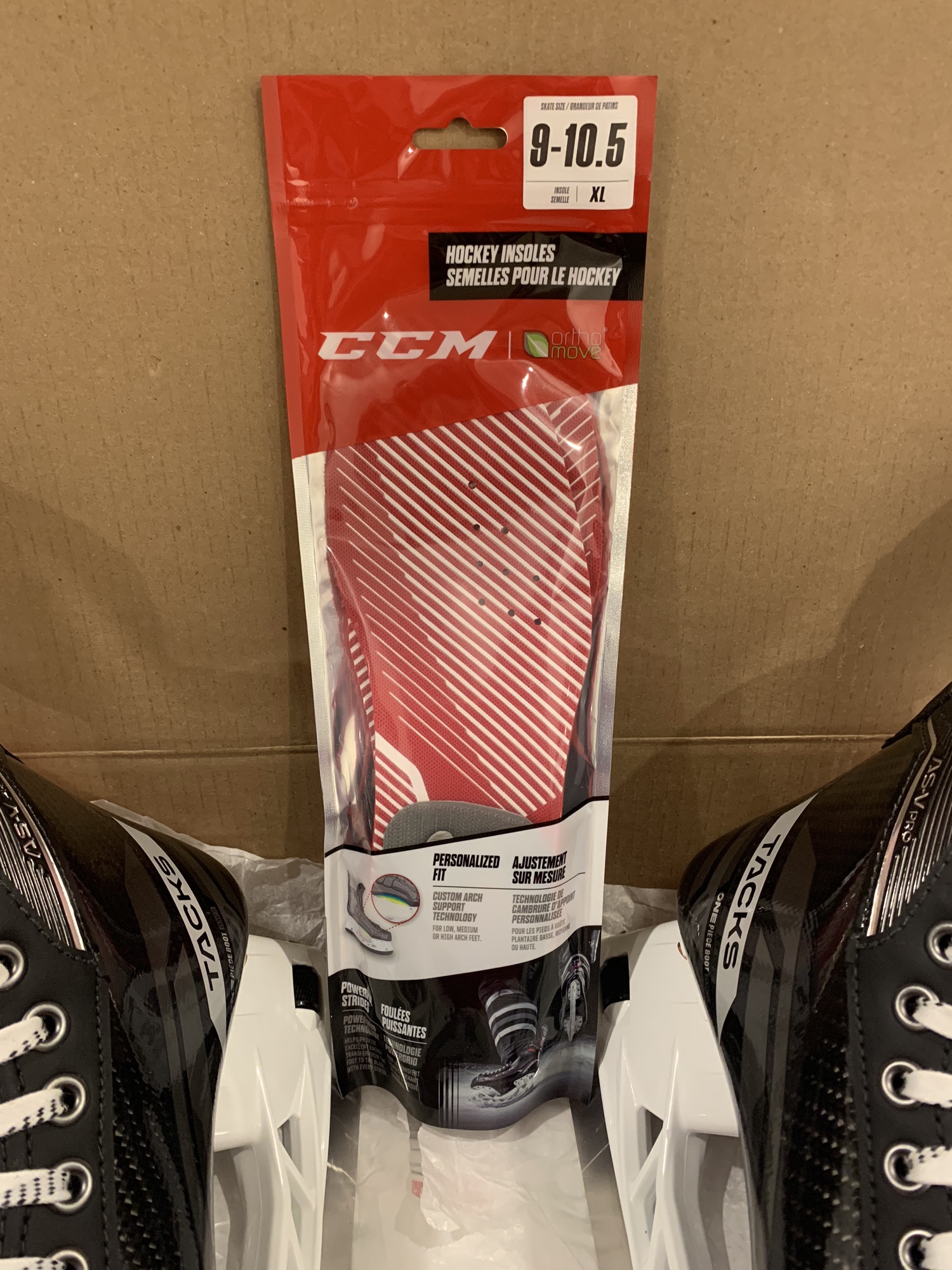 *CUSTOM* CCM Tacks ASV Pro Hockey Skates Size 9 SidelineSwap