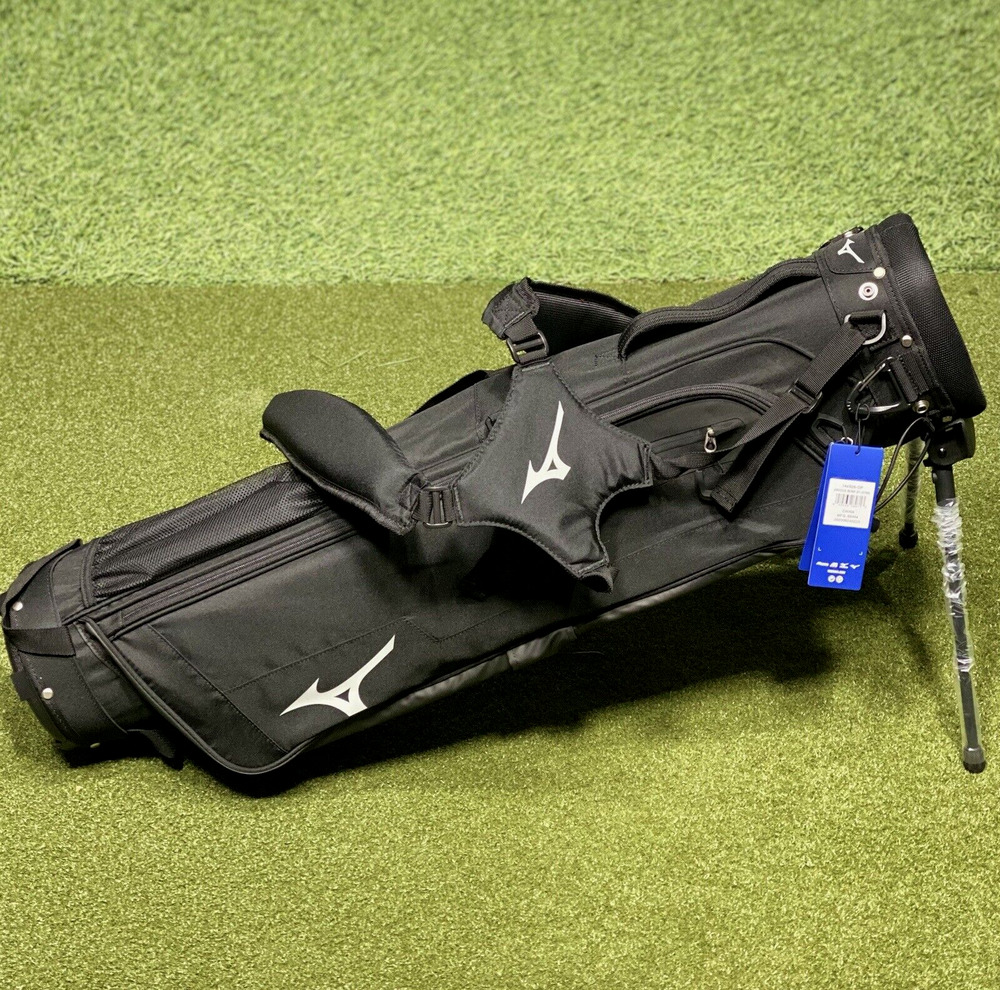 Mizuno 2022 BRD2 Golf Stand Carry Bag Black New w/ Tags 84142