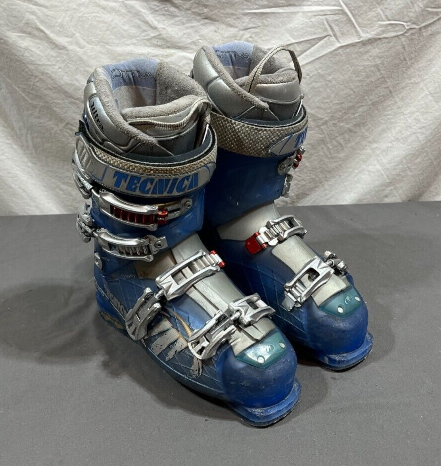 Tecnica Vento 8 Easy Fit Alpine Ski Boots Ultra Fit Liners MDP 26.5 US Wmns 9.5 SidelineSwap