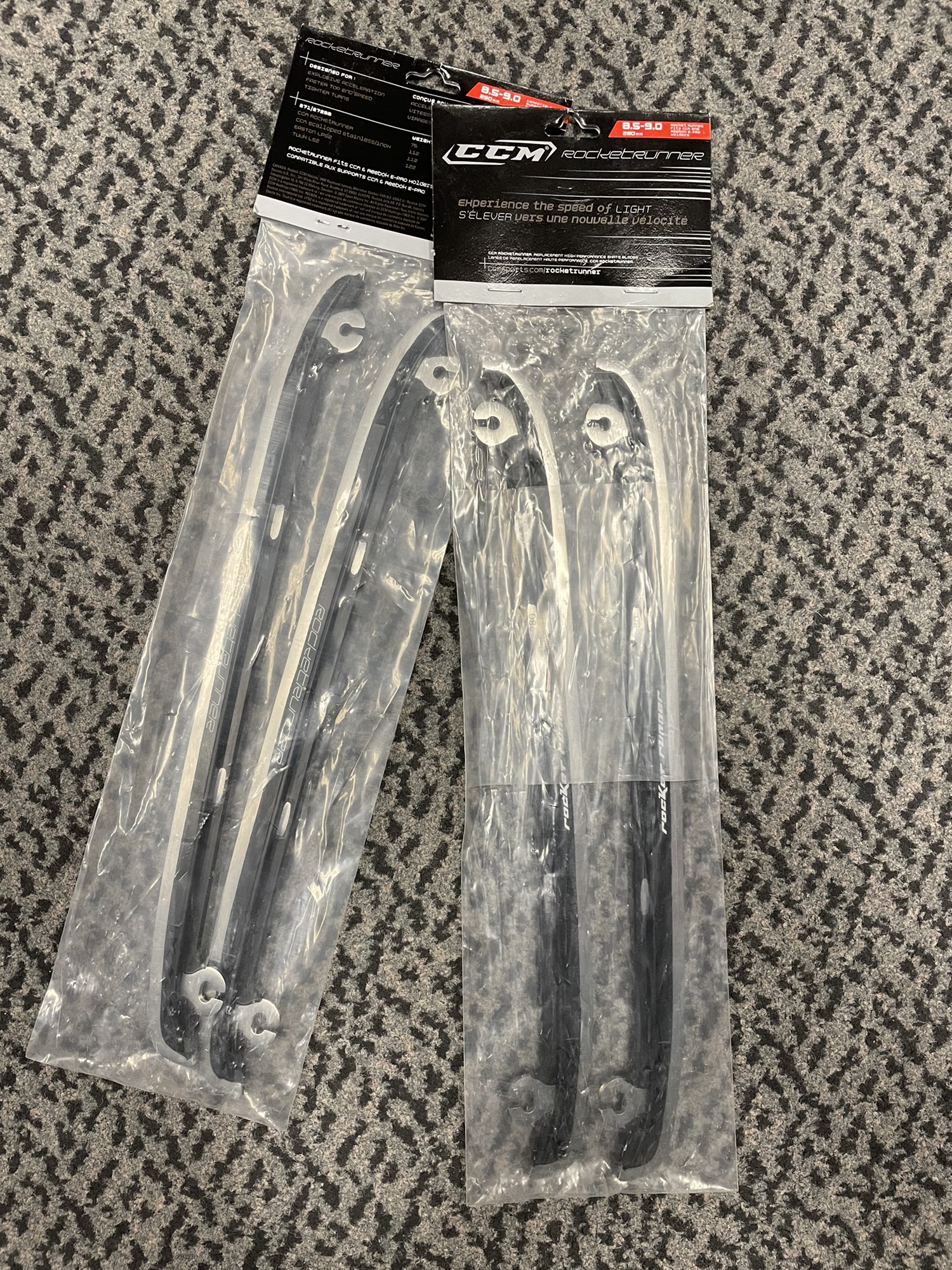 2 Pack CCM Rocket Runner 280mm (blades for CCM/RBK EPro holder