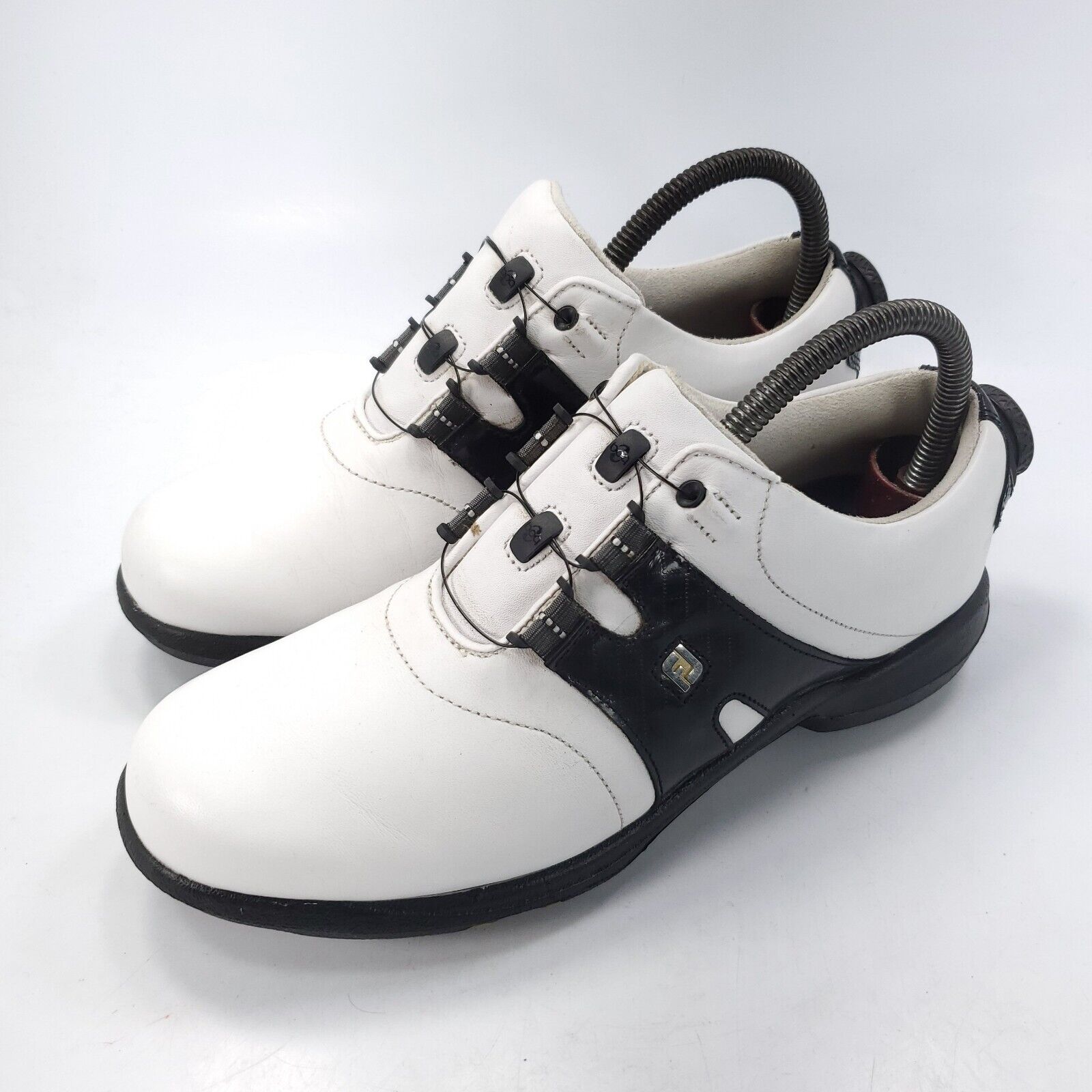 Footjoy Dryjoys BOA Athletic Leather Golf Shoe Mens Size 7 99058 White