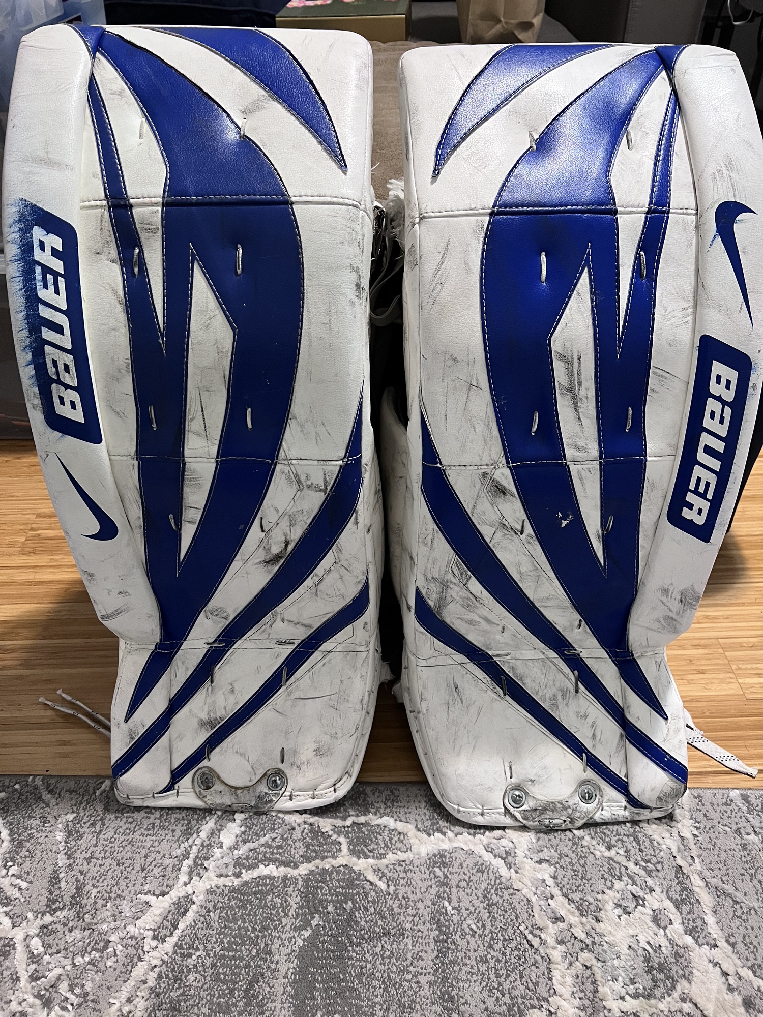 32" Bauer Supreme One95 Goalie Leg Pads Used SidelineSwap