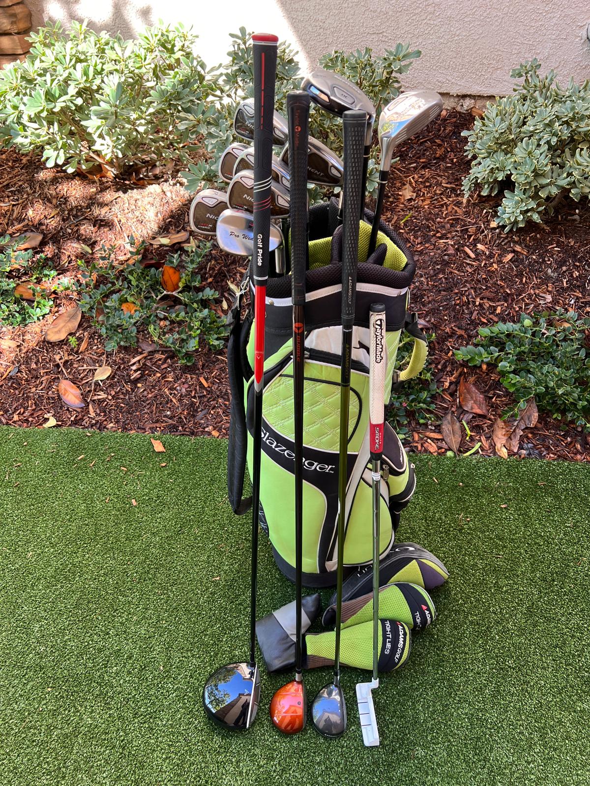 Nickent Complete Golf Set, Regular, 3DX Hybrid Irons, Woods, Putter