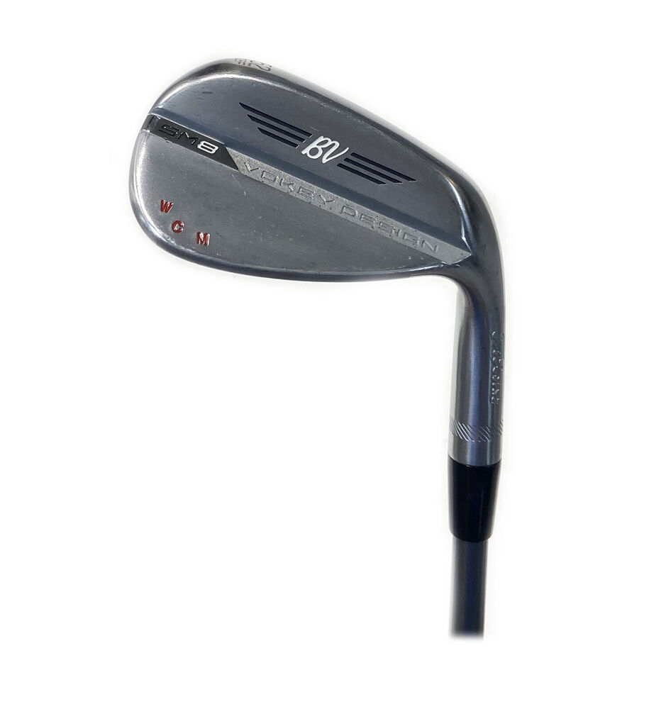 Titleist Vokey Design SM8 Custom Stamp 52*/08* F Grind Graphite Kuro Kage 85g SidelineSwap
