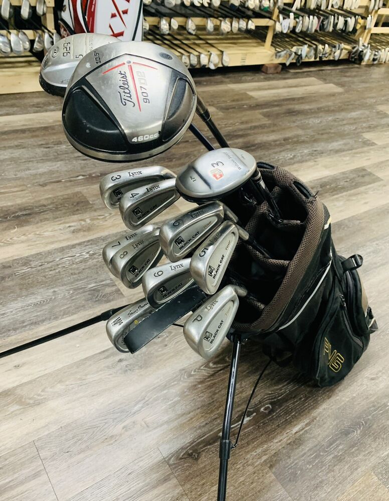 Complete Set of golf Clubs Titleist, Lynx SidelineSwap