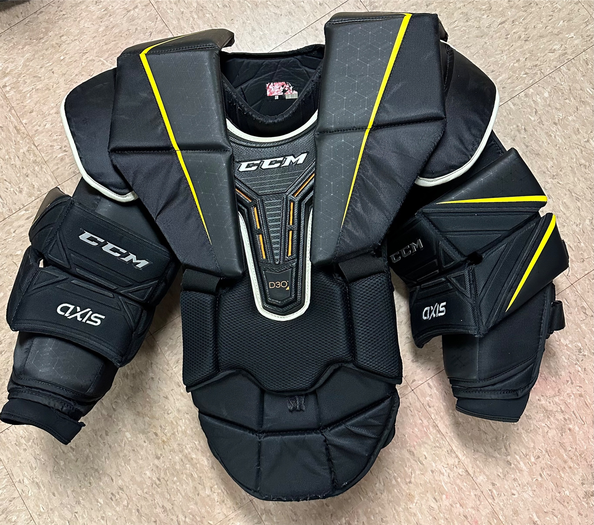 Used CCM Axis Senior Goalie Chest Protector SidelineSwap