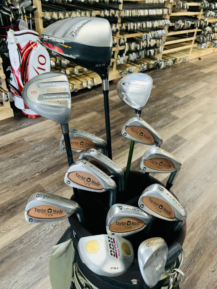 Complete Set of Golf Clubs TaylorMade, Cleveland, Adams SidelineSwap