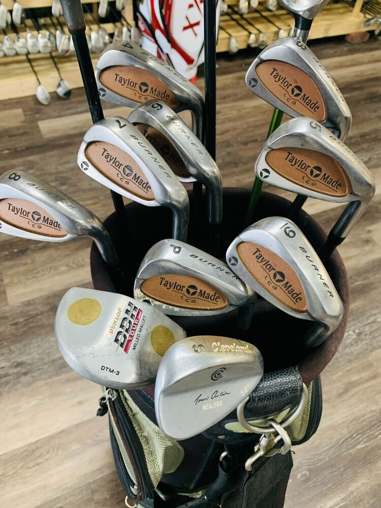 Complete Set of Golf Clubs TaylorMade, Cleveland, Adams SidelineSwap
