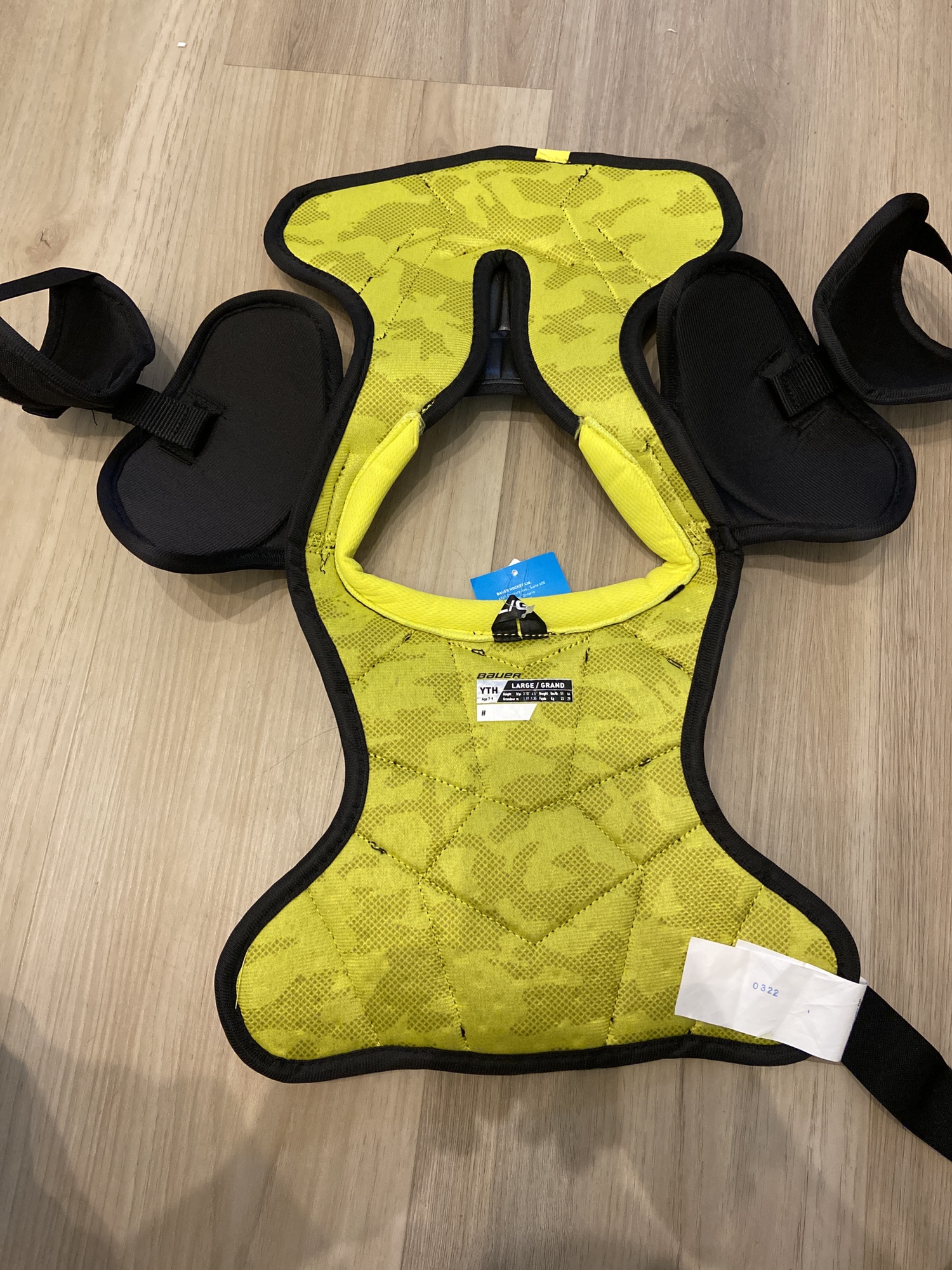 Bauer ultra sonic shoulder pads SidelineSwap