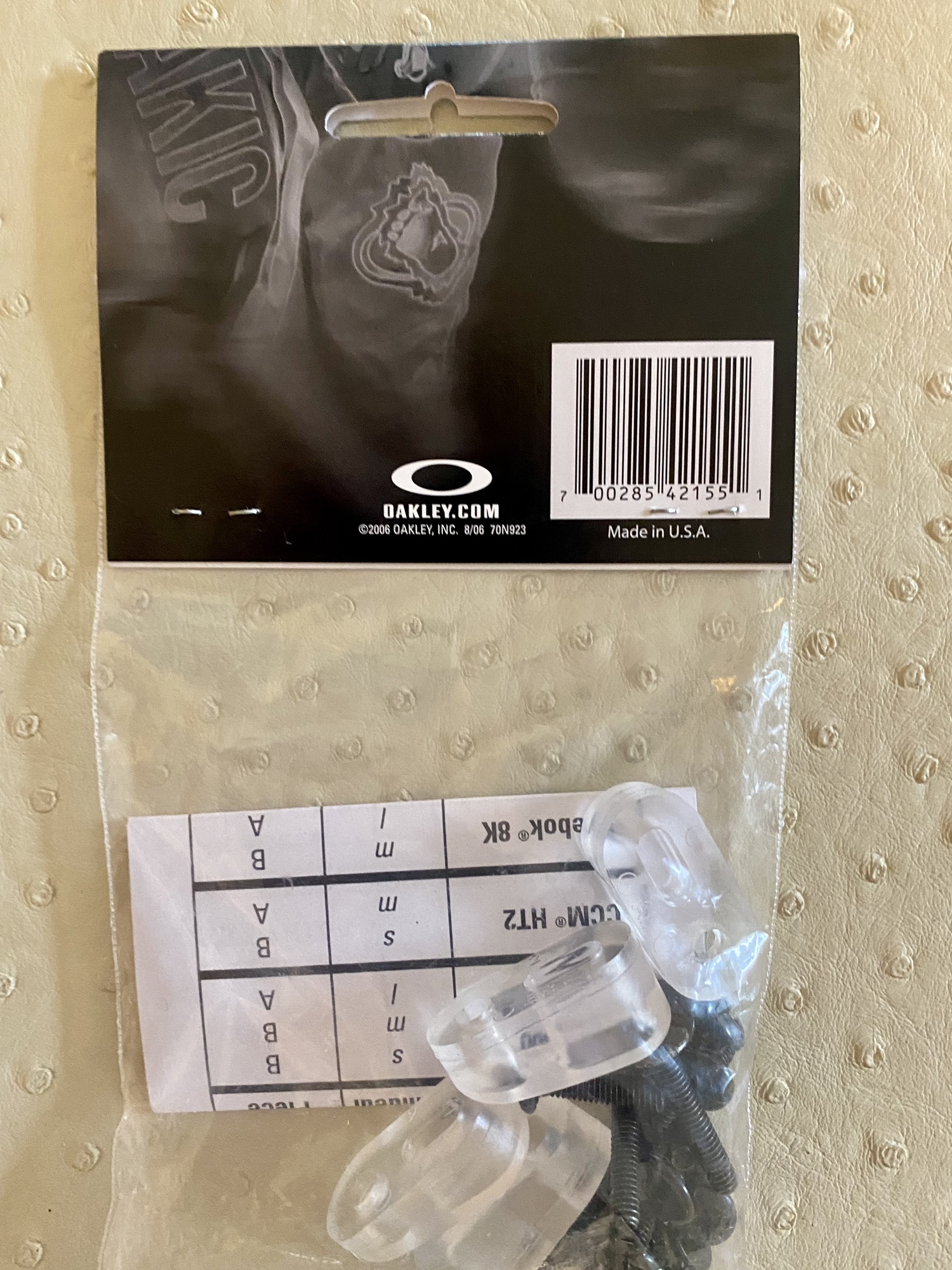 Oakley Pro Stock Player Hockey Helmet Visor Hardware Visor Shield Spacer Kit SidelineSwap