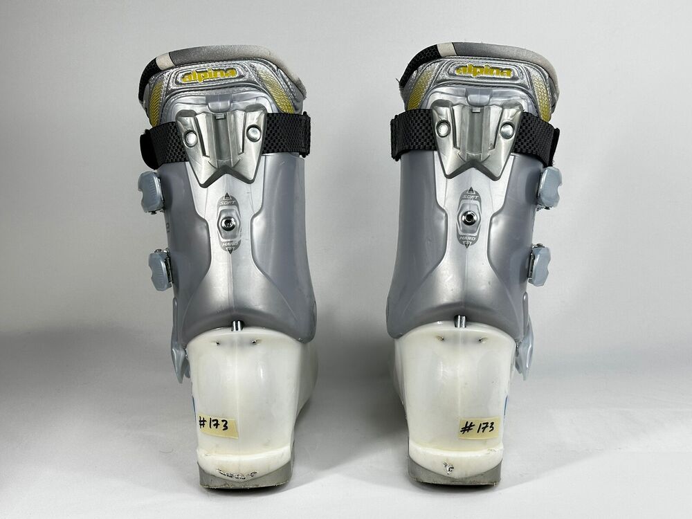 25.5 Alpina E8 Eve Thermo Uni Fit HD Womens Ski Boots 173 SidelineSwap