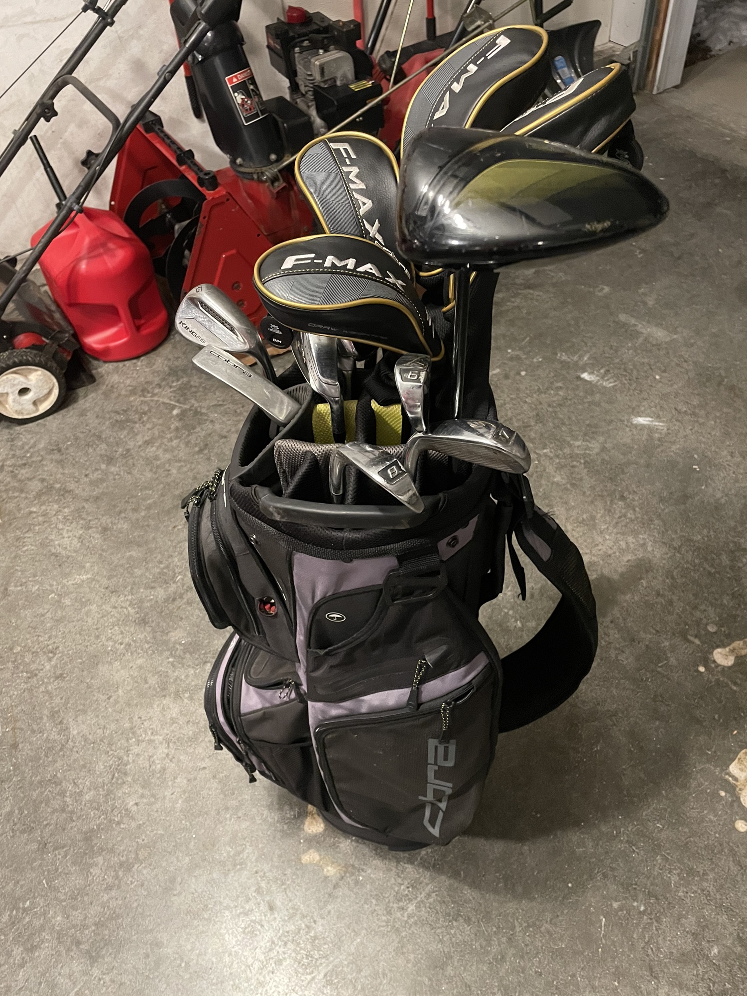 Cobra F Max Clubs (Full Set)(Bag Included) SidelineSwap