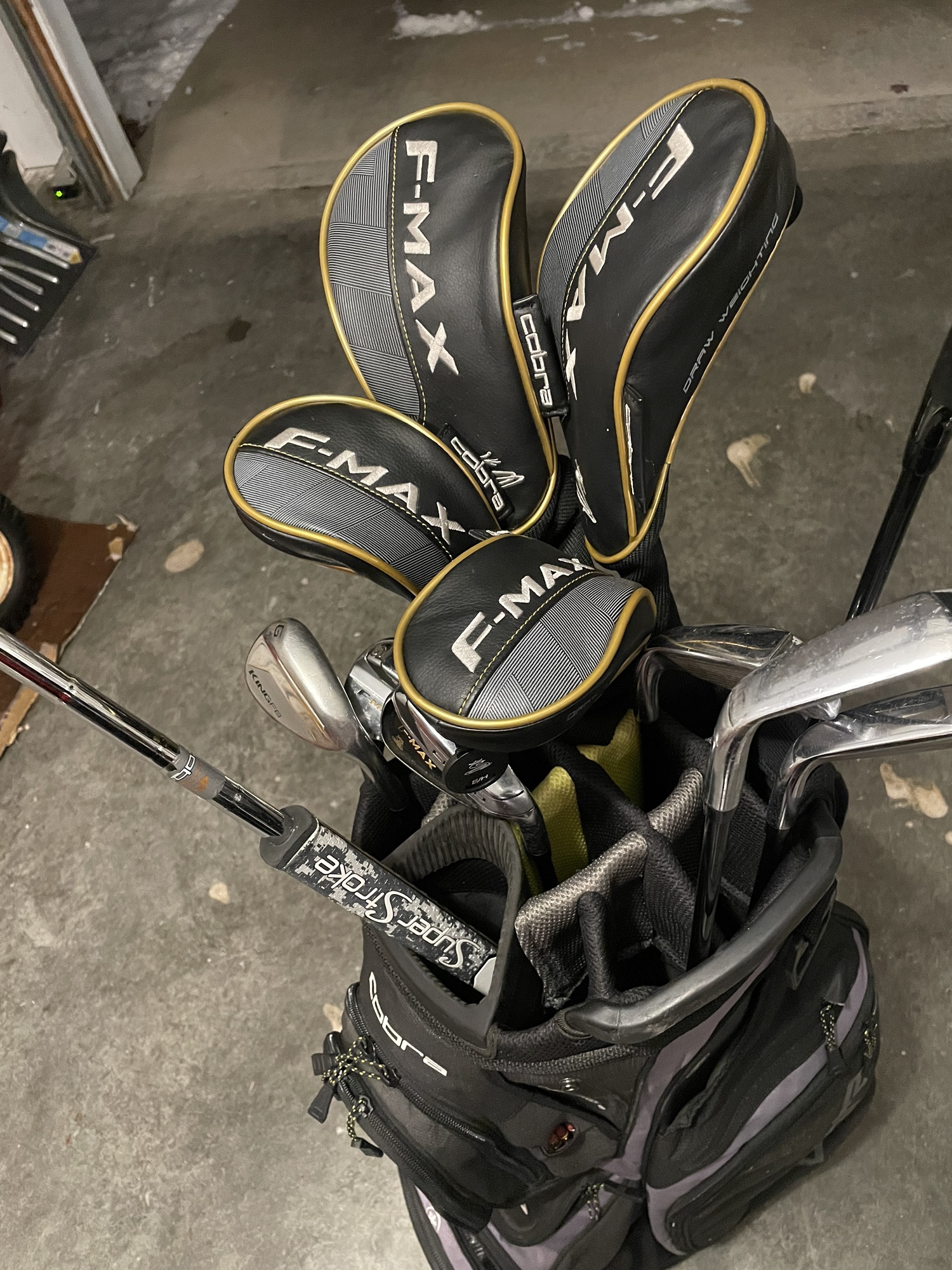 Cobra F Max Clubs (Full Set)(Bag Included) SidelineSwap