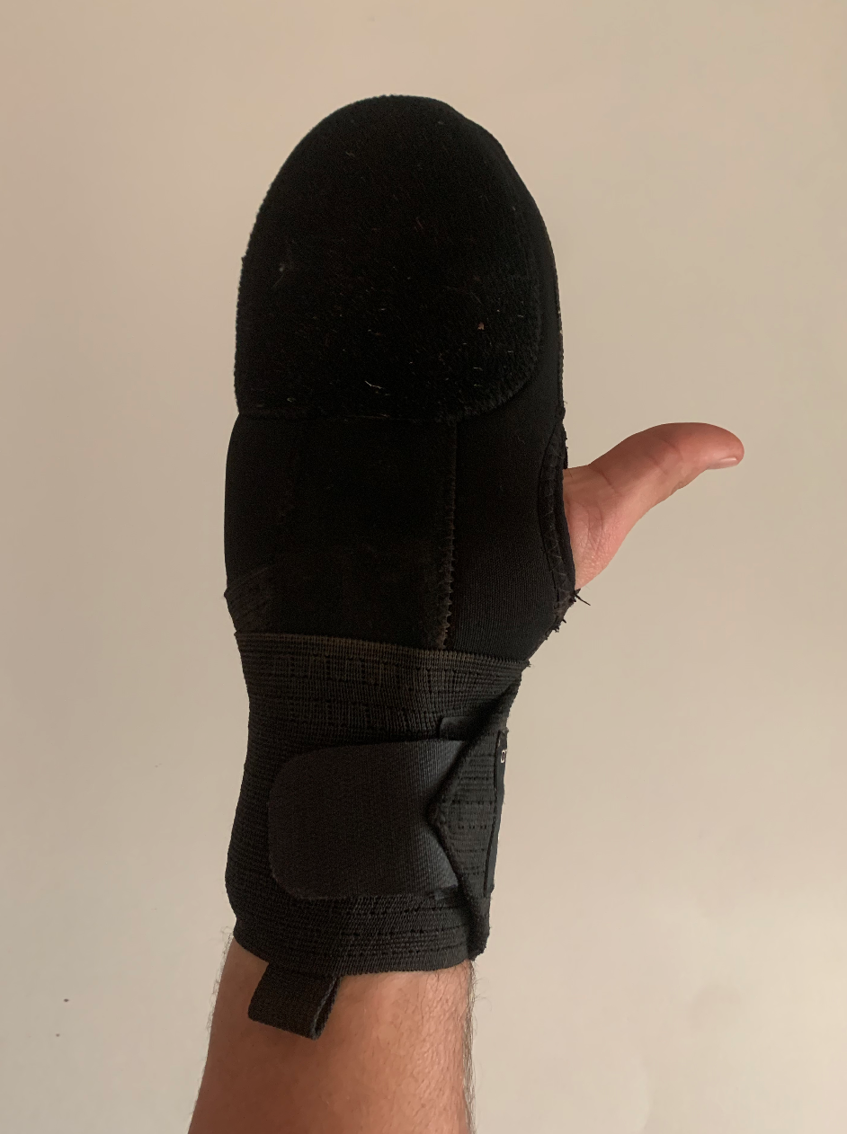 Black Used Senior EvoShield Sliding mitt Wrist Guards SidelineSwap