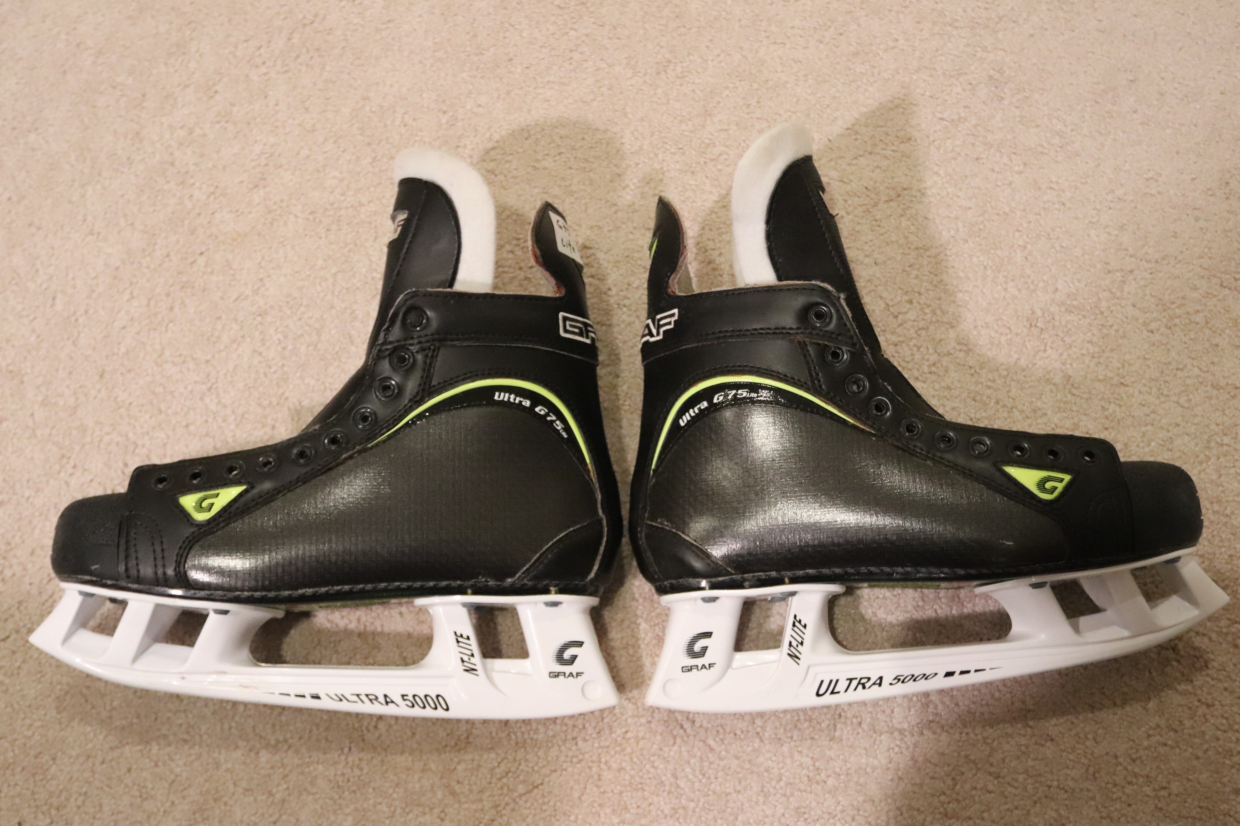 Graf Ultra G75 Lite Hockey Skates Size 9.5R 60 SidelineSwap