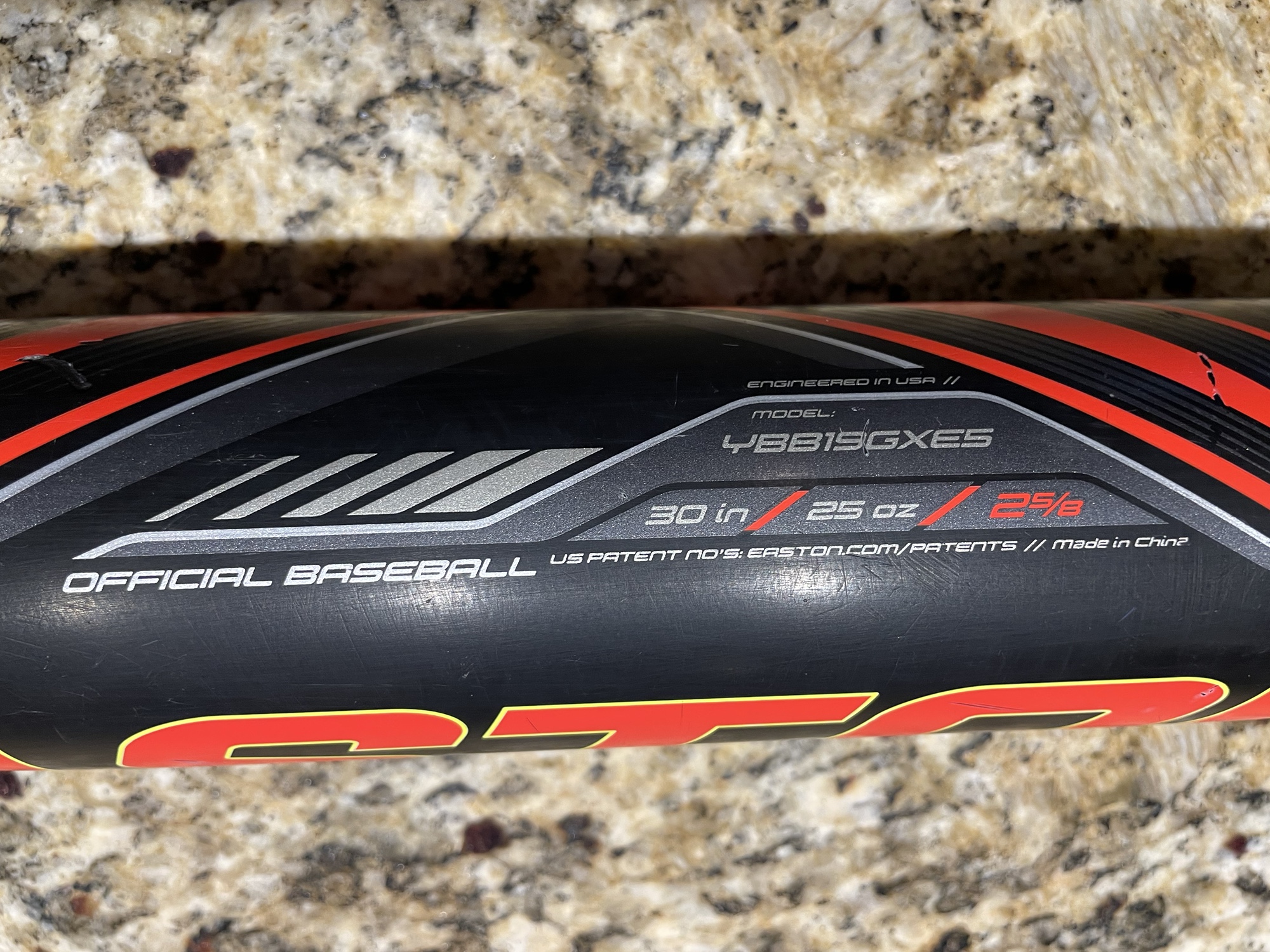 MASSIVE POP & GREAT USA BAT! Easton GHOST X EVOLUTION USA Bat 30/25 (5) SidelineSwap