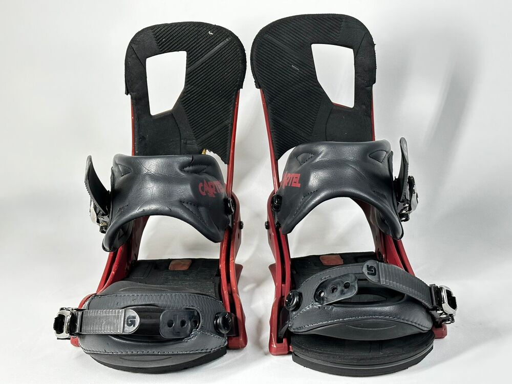 Size M (8-11) Burton Cartel Re:Flex Mens Snowboard Bindings