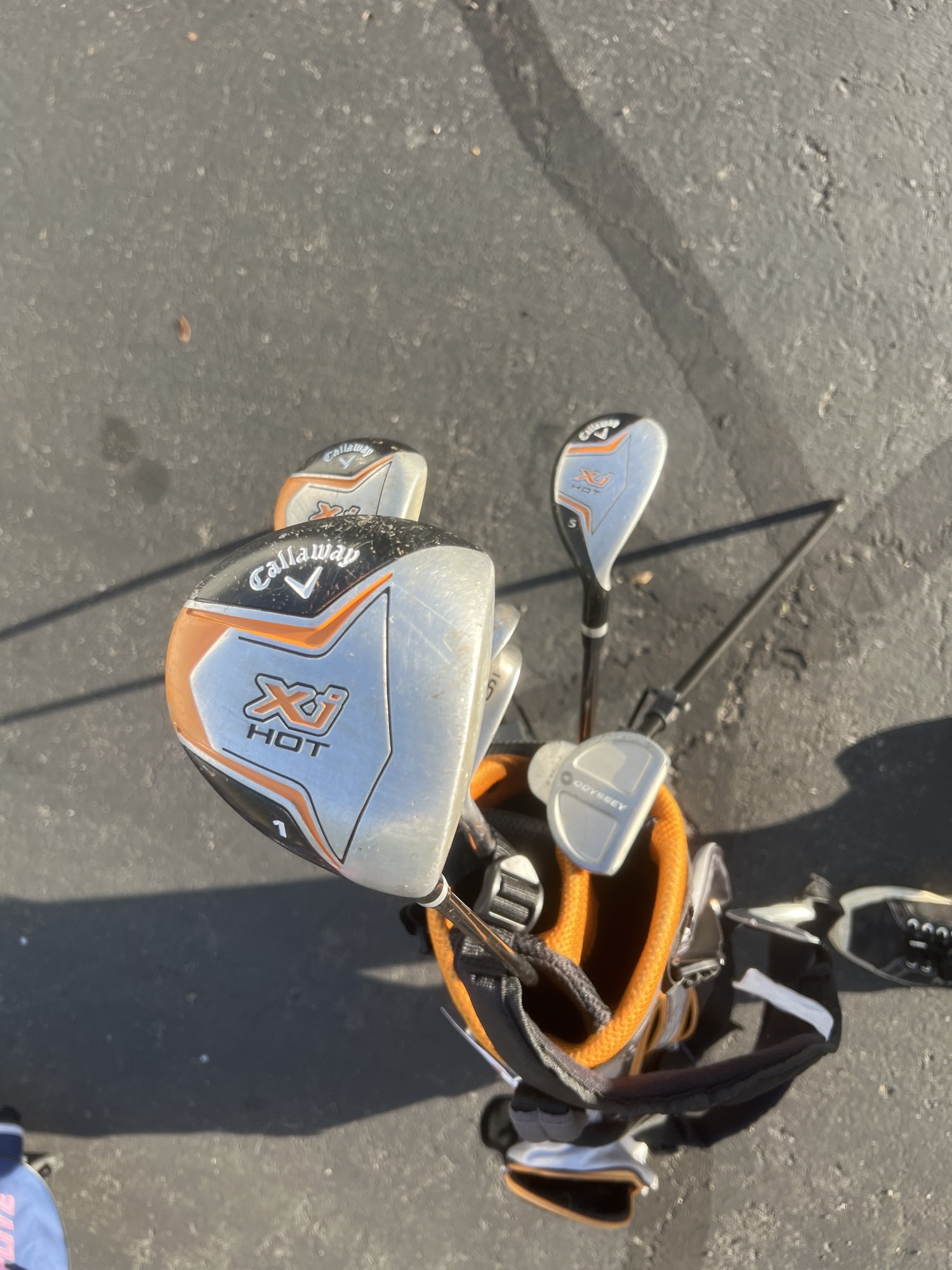 Used Junior Callaway XJ Right Clubs (Full Set 41.5 inch driver