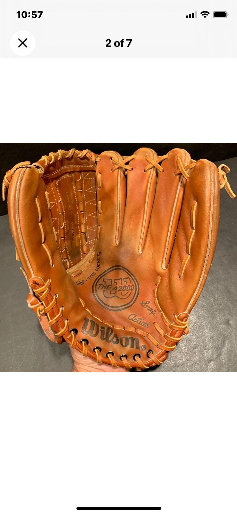 WILSON A2000 SOFTBALL GLOVE GREAT CONDITION SidelineSwap