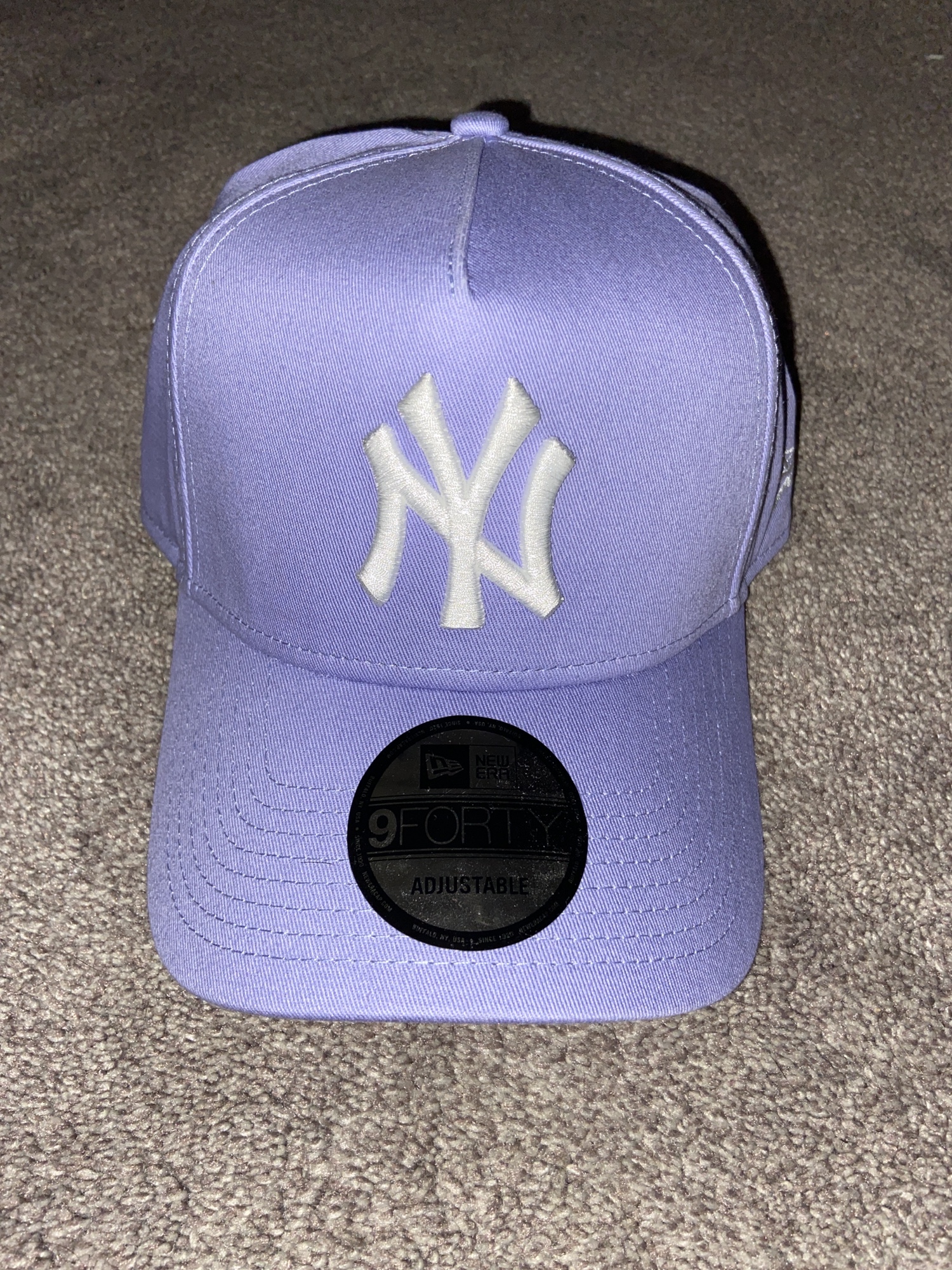 NY Yankees Light Purple Hat Snapback NEW SidelineSwap