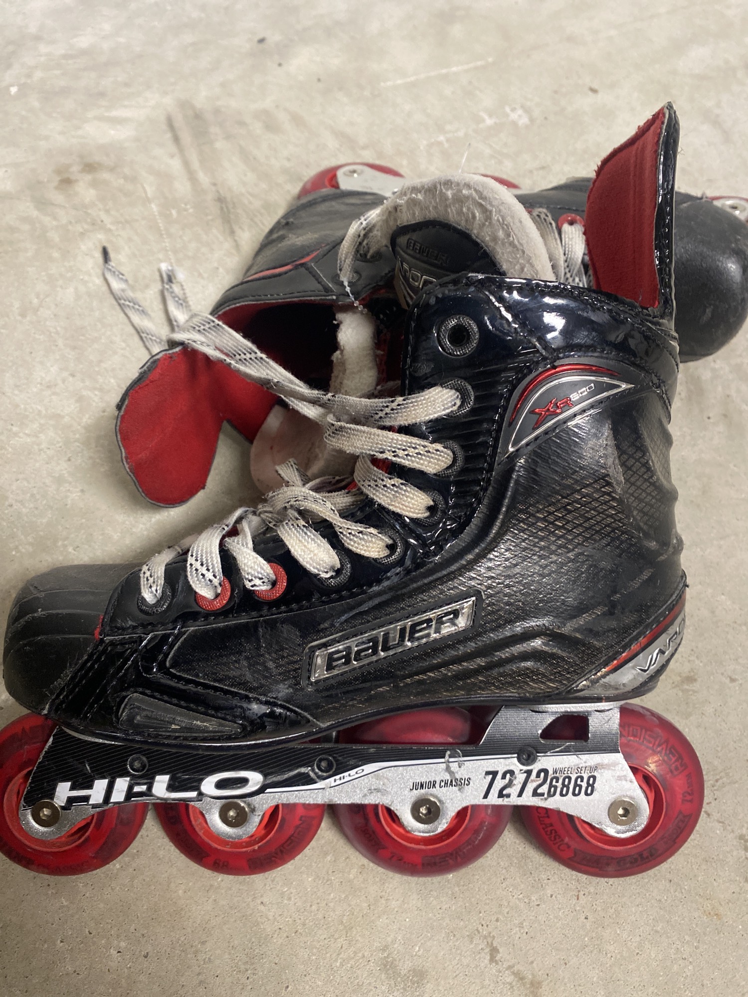 Used Bauer Inline Skates D&R (Regular) 4.0 SidelineSwap