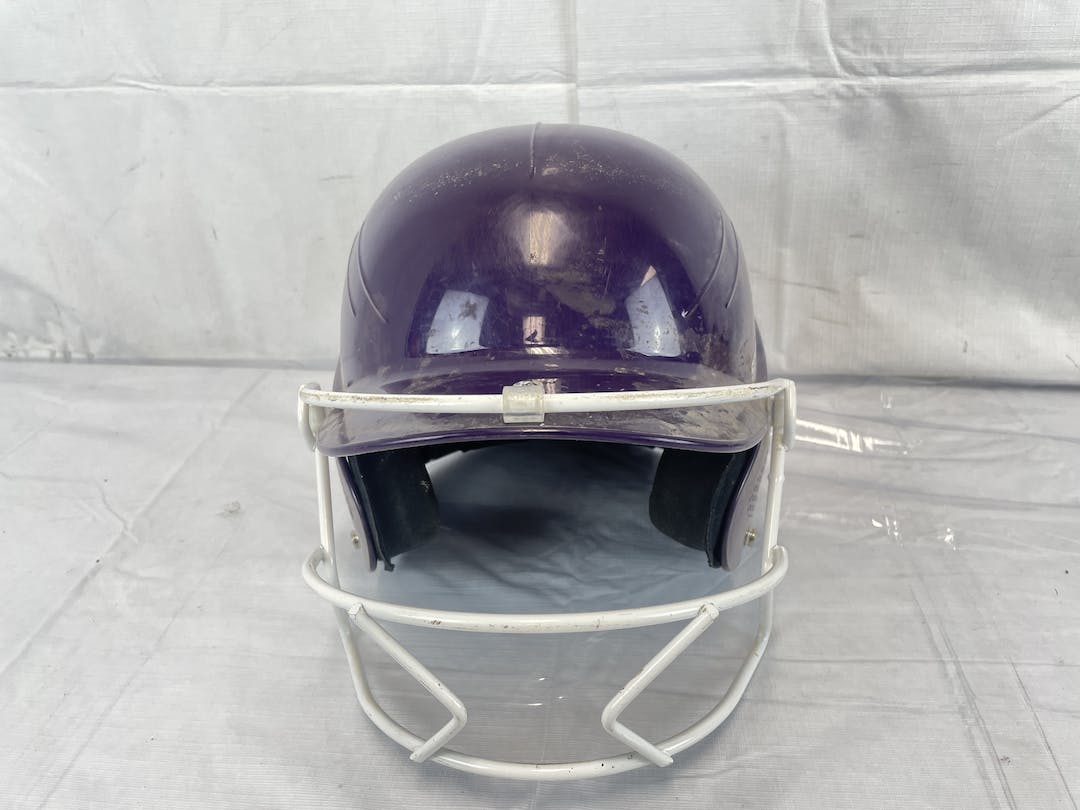 Used Schutt 335600 Xr2 Xs Softball Batting Helmet W Mask SidelineSwap