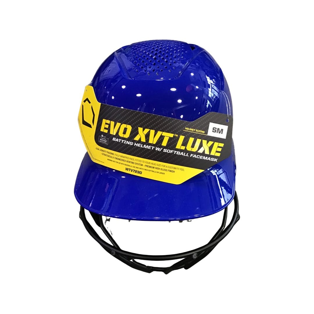 Used Evoshield Xvt Luxe Helmet Sm Baseball And Softball Helmets