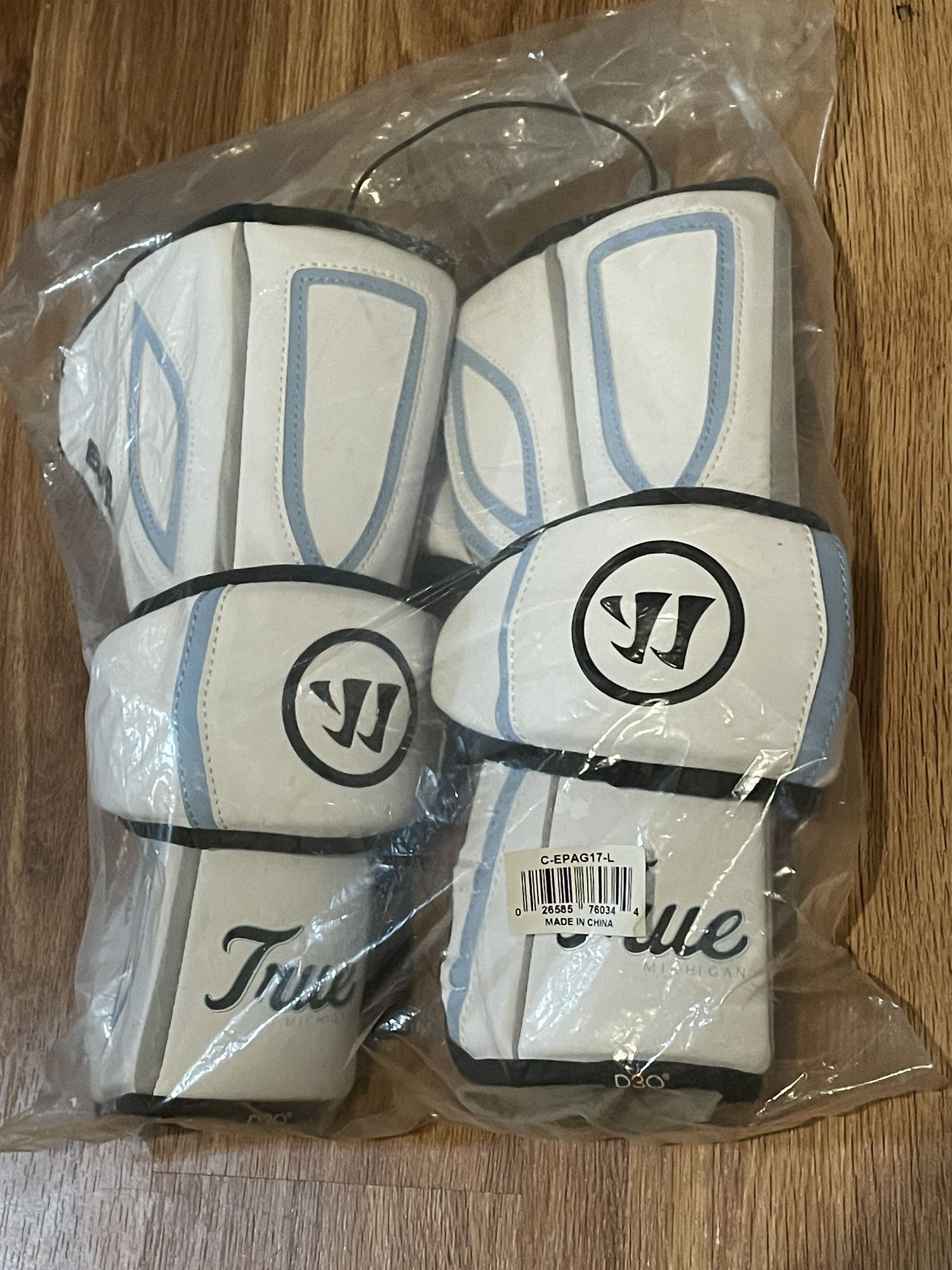 Custom True Lacrosse Warrior Evo Pro BOA Arm Pads SidelineSwap