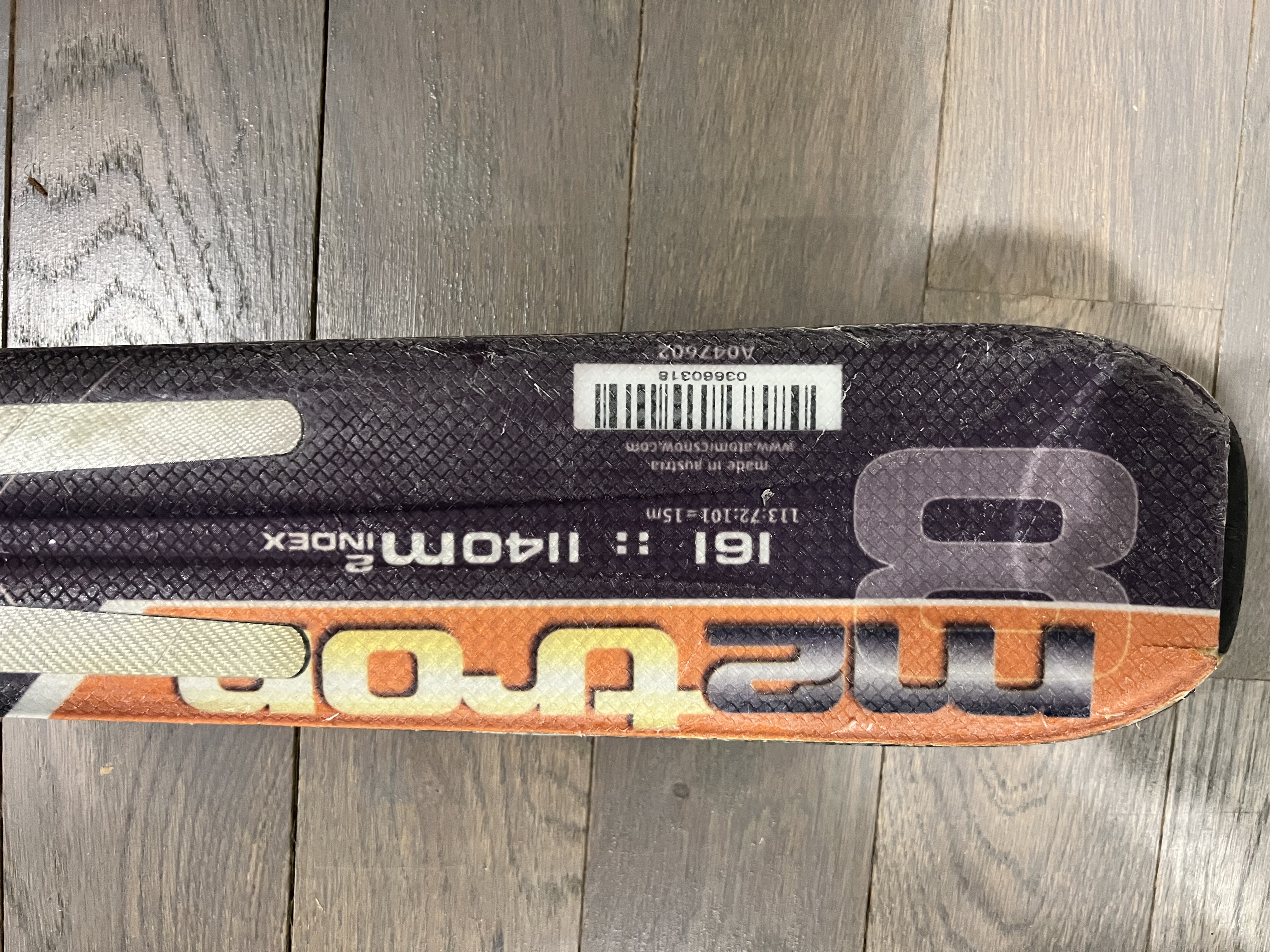 カービングスキー Atomic m2tron 162cm metron + HW カービングスキー Atomic m2tron 162cm metron + HW atomic