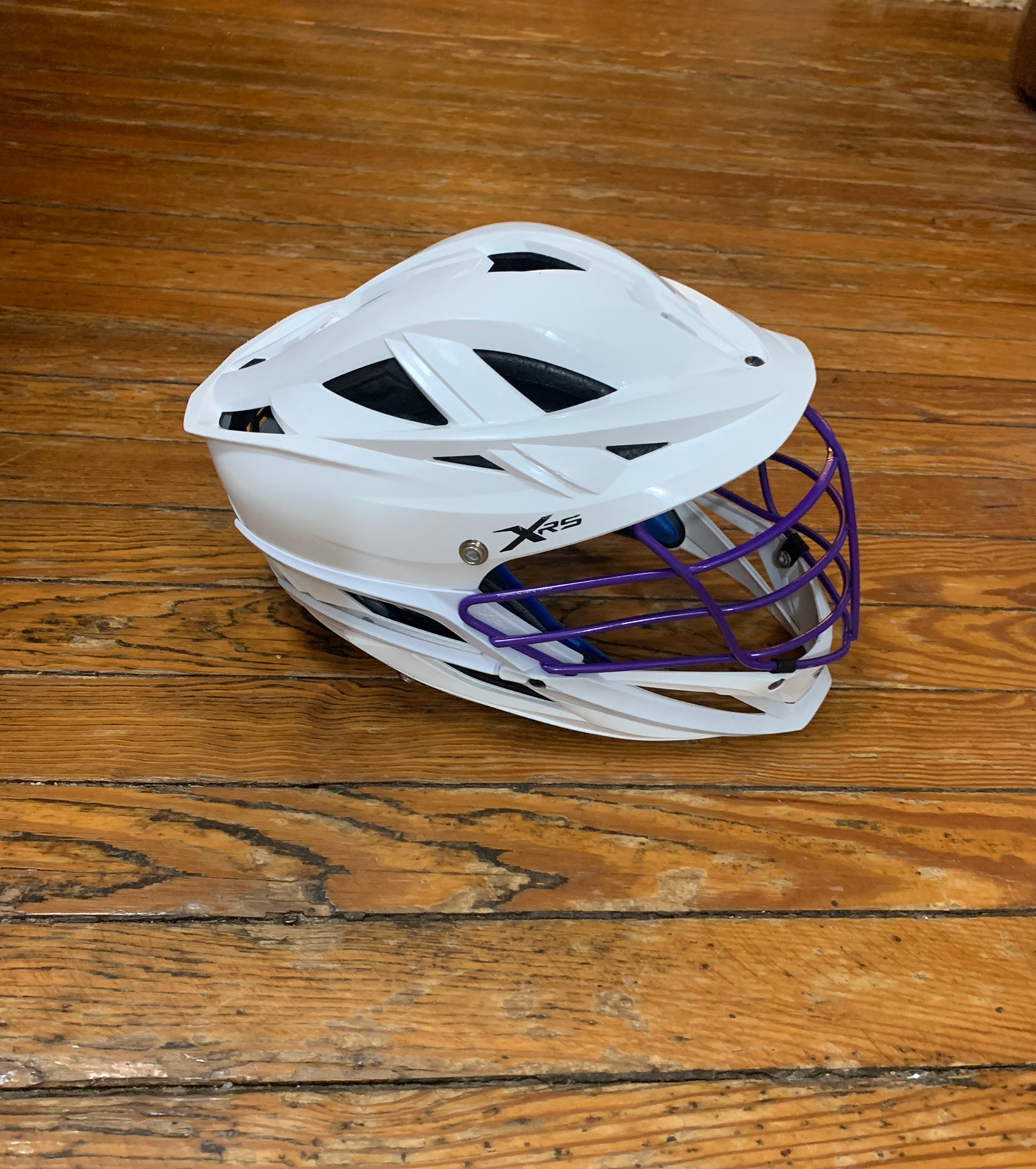 Cascade XRS Lacrosse Helmet All White (Retail 350) SidelineSwap