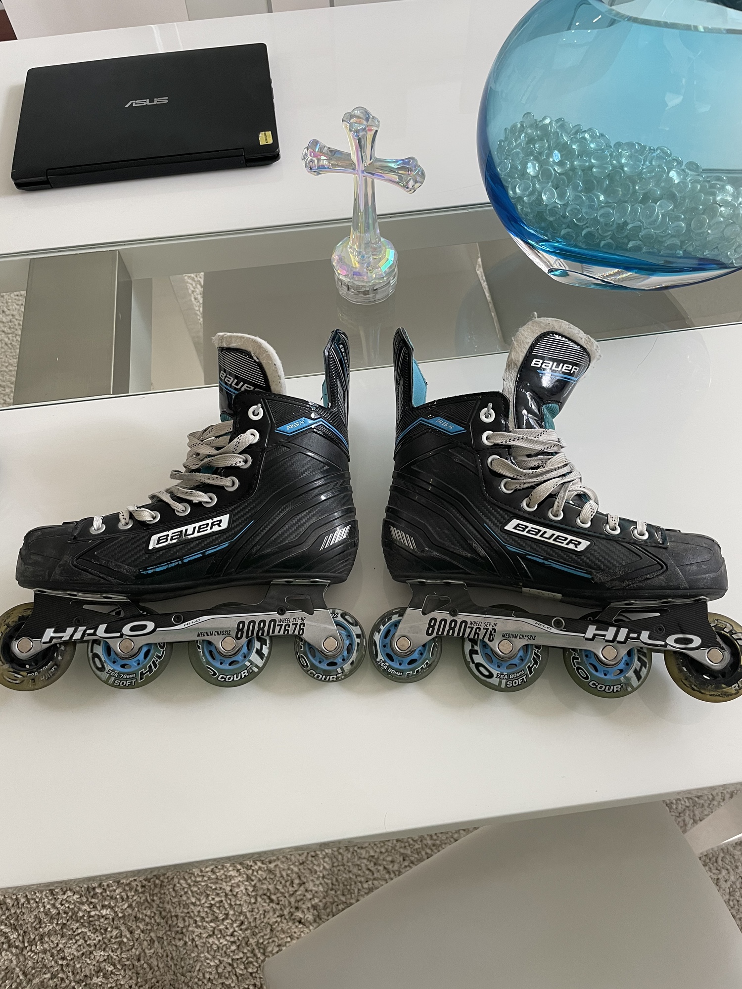 Used Bauer RSX Rollerblades SidelineSwap