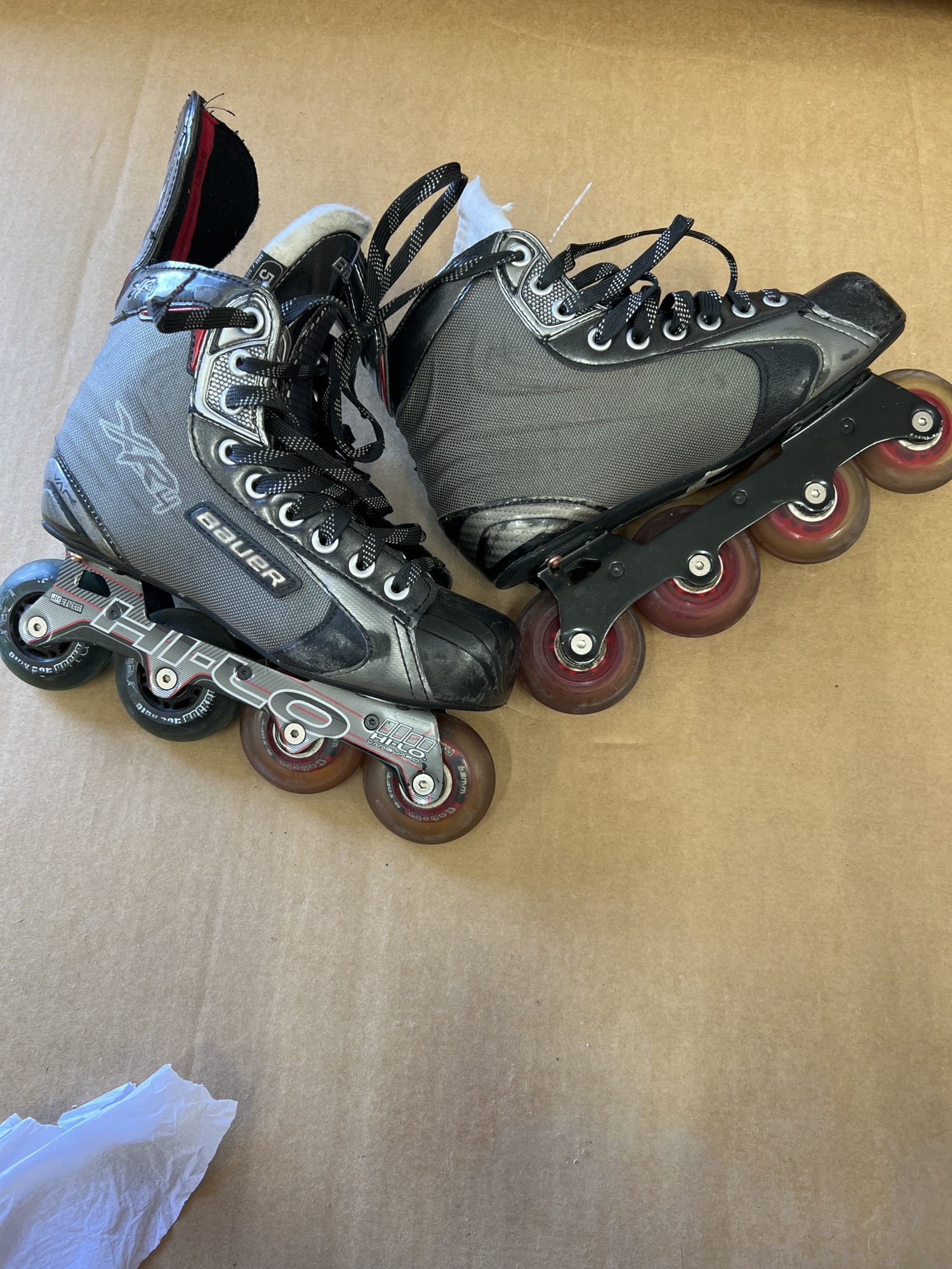 Used Bauer Inline Skates D&R (Regular) 5.5 SidelineSwap