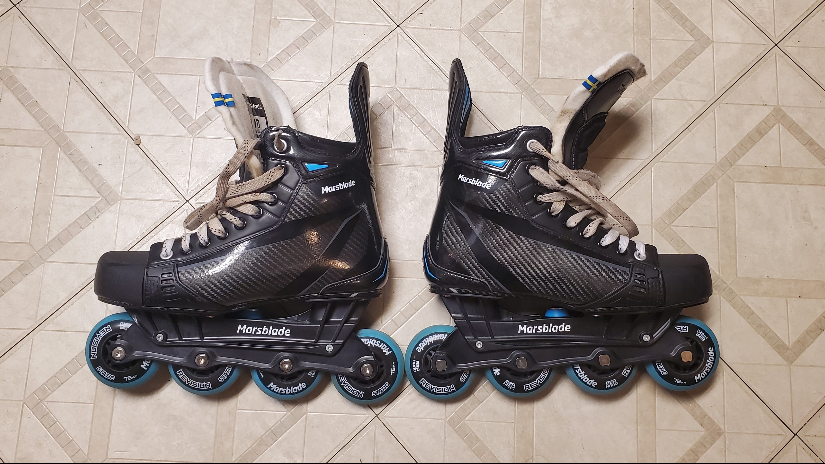 Senior Used Verbero Marsblade FMT ONE Hockey Skates Size 8 SidelineSwap