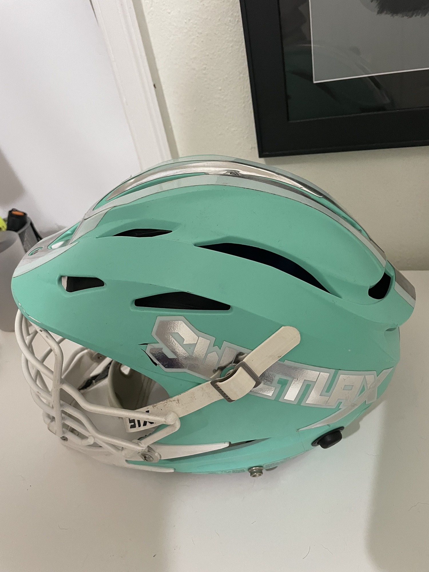 Sweetlax Florida STX Rival Helmet SidelineSwap