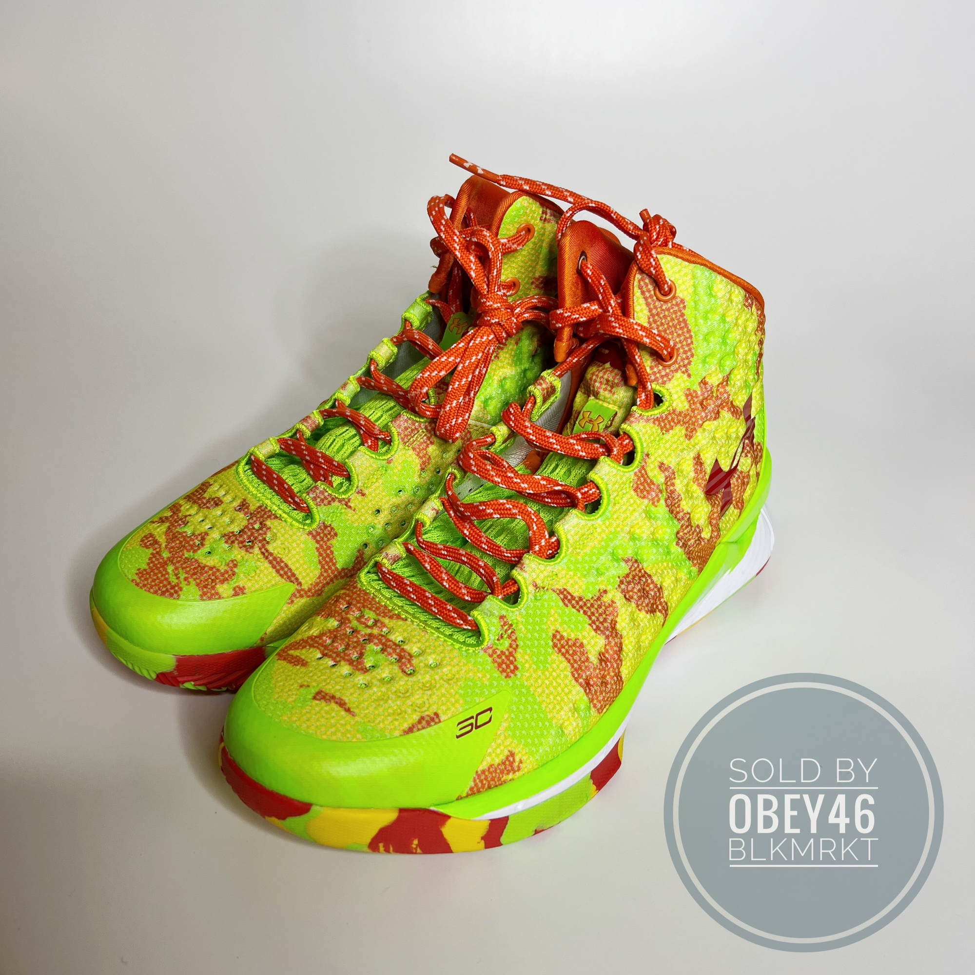 Under Armour Curry 1 Retro Sour Patch Kids x 3026196300 Basketball