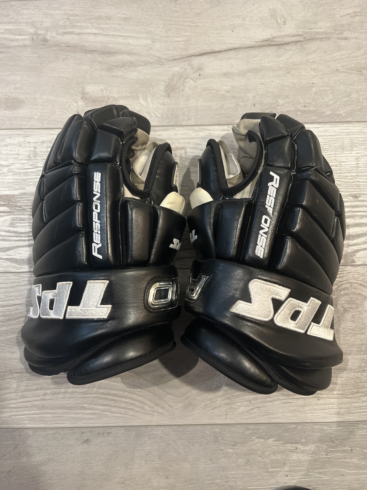 TPS R10 Leather Pro Stock hockey gloves SidelineSwap