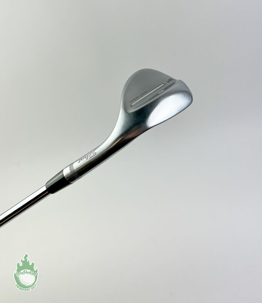 Used Titleist Vokey SM9 L Grind Satin Wedge 60*04 Wedge Flex Steel