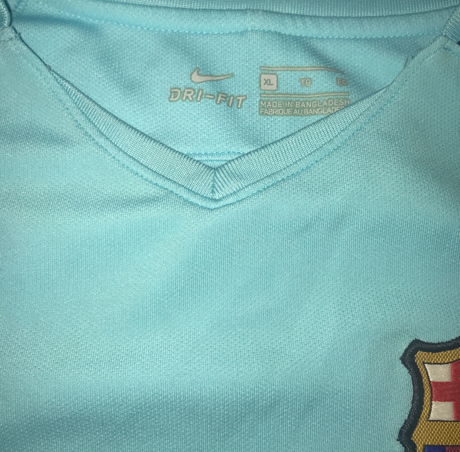 Nike Messi Barcelona Jersey (Authentic, 1718 season) SidelineSwap