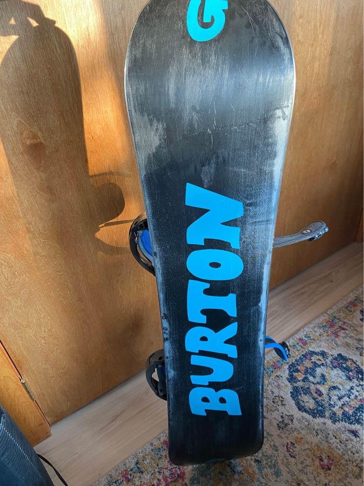 Used Kid's Burton LTR Snowboard All Mountain With Bindings SidelineSwap